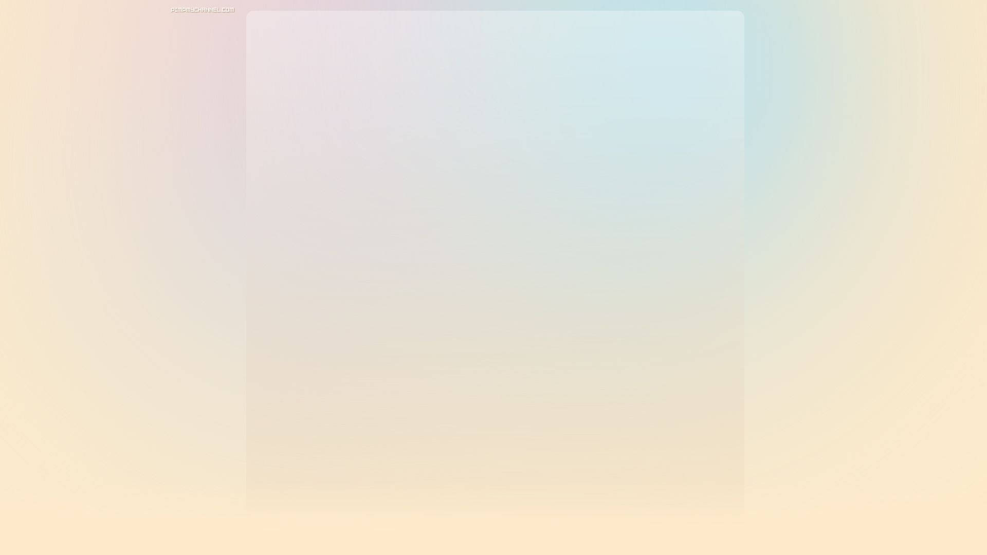 cute pastel colors 桌布 壁紙 — 柔和漸變背景，融合溫暖蜜桃色與冷調藍色，呈現極簡抽象設計。