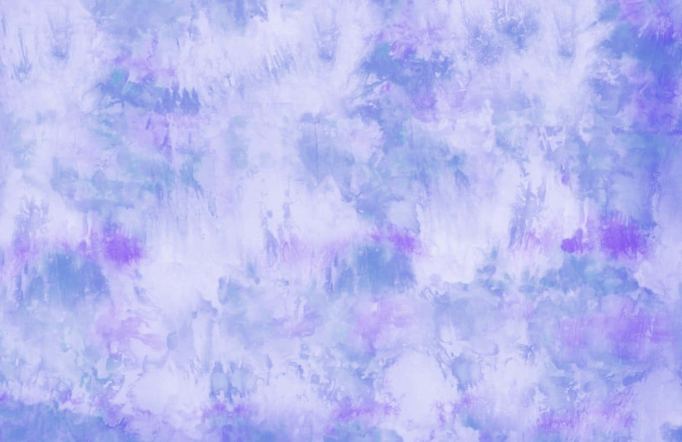 Purple Dye 桌布 壁紙 — 柔和的水彩洗滌，薰衣草色和天藍色融合成夢幻的抽象紋理，帶有溫柔的筆觸變化。