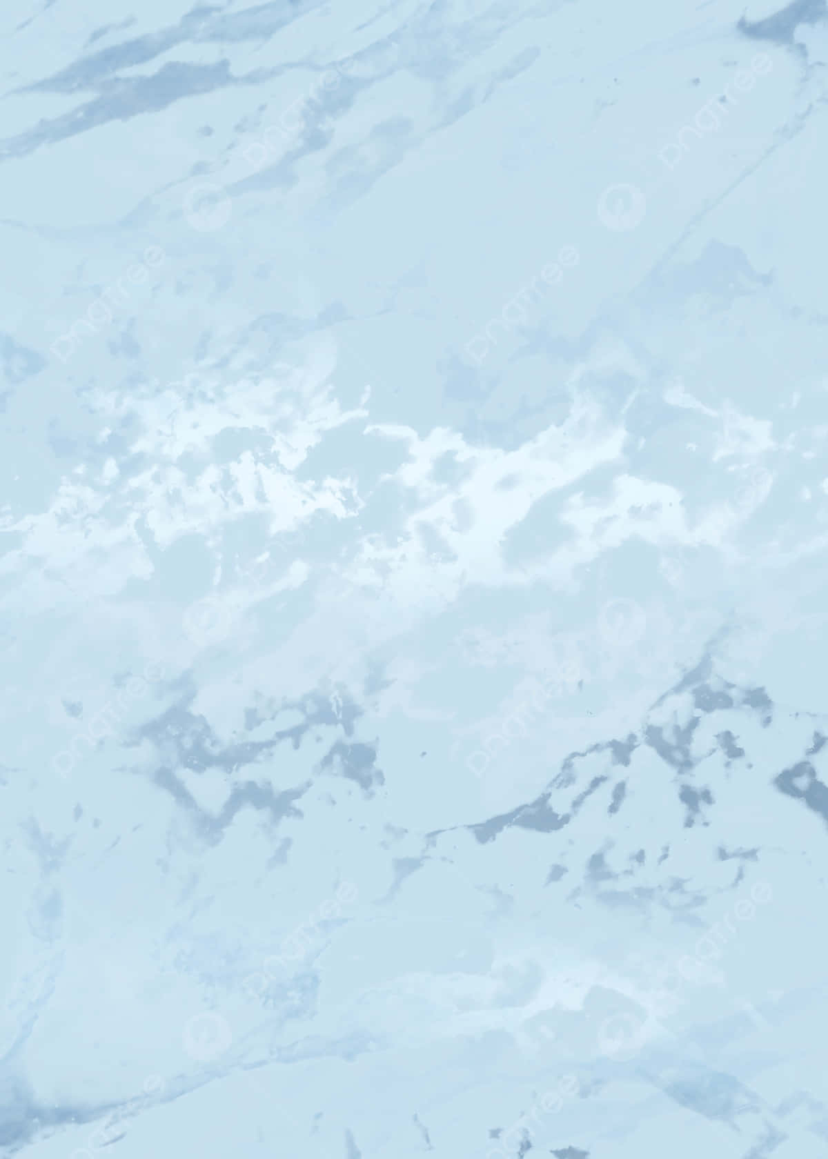 Light Blue Marble 桌布 壁紙 — 柔和的淺藍色大理石紋理，帶有旋轉的白色和灰色紋理，營造出寧靜的抽象圖案。