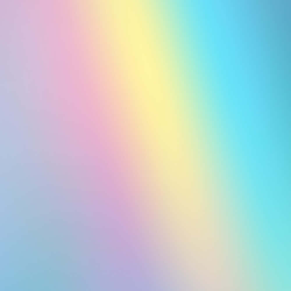 Pfp 桌布 壁紙 — 柔和的粉彩彩虹色調斜向流過平滑背景。