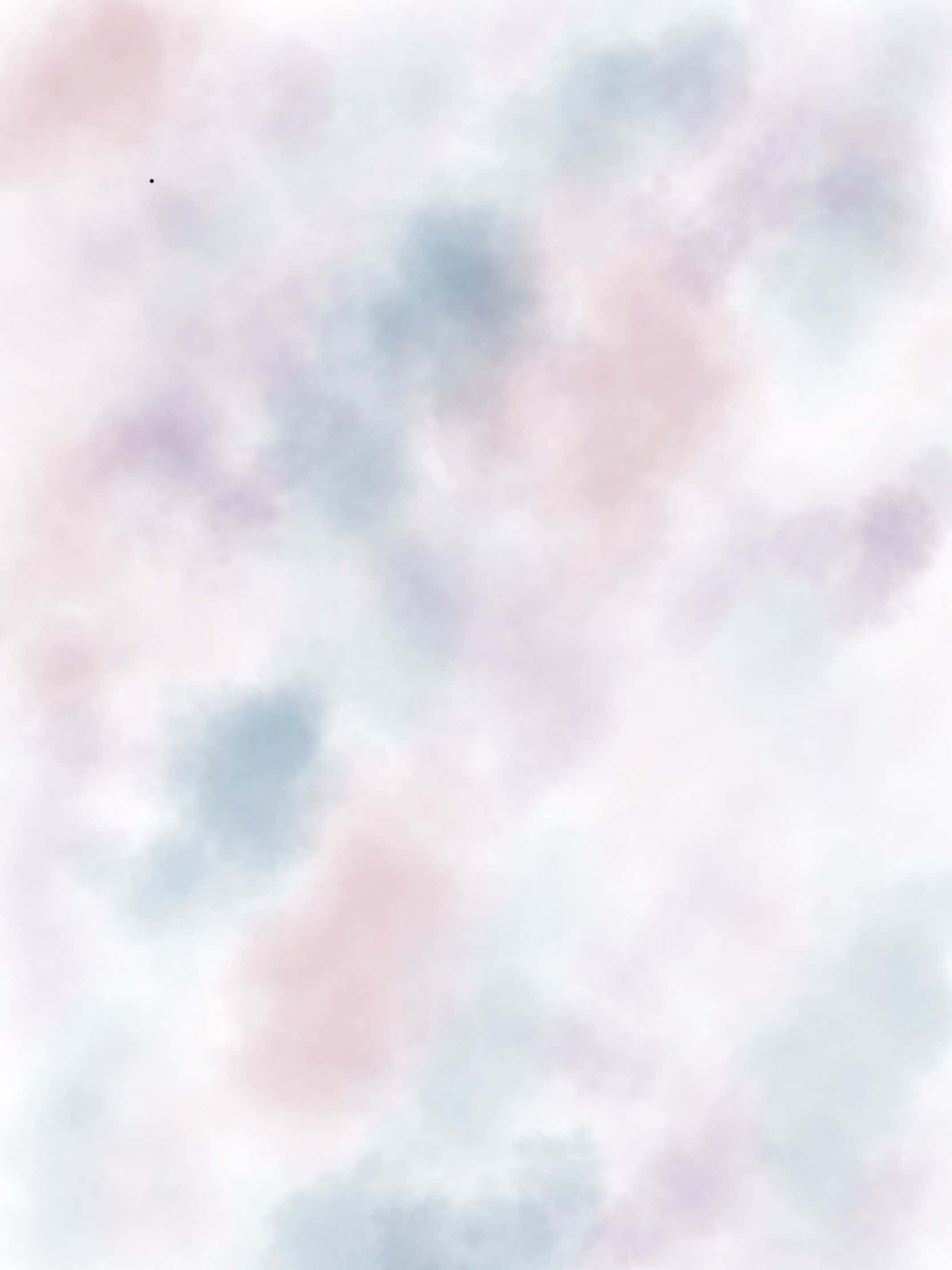 Aesthetic Pastel 桌布 壁紙 — 柔和的粉彩水彩洗滌混合粉紅色、薰衣草和藍灰色，形成夢幻的抽象構圖。