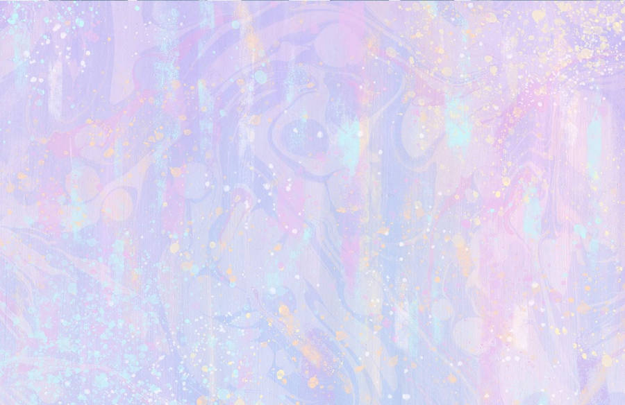 pastel 桌布 壁紙 — 柔和的粉彩漩渦和閃閃發光的斑點，以溫柔的薰衣草和薄荷色調營造出夢幻般的抽象背景。