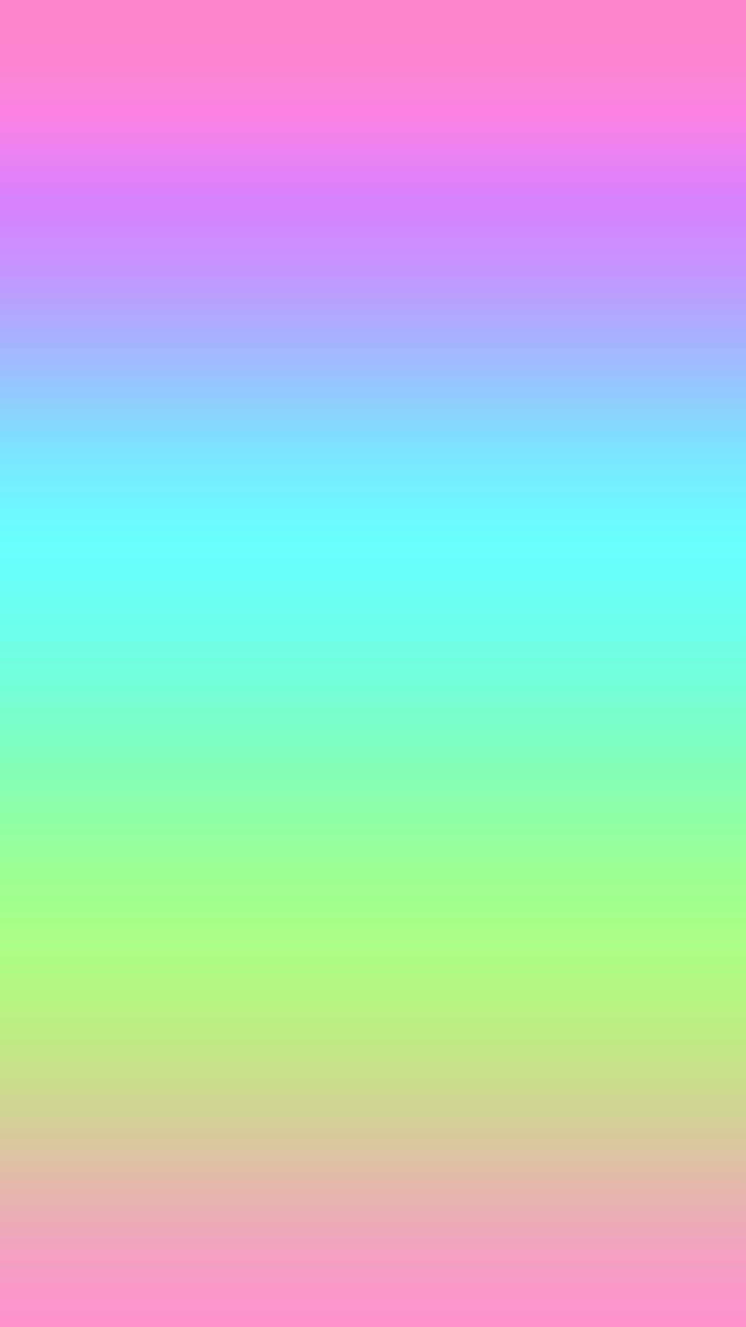 colors 桌布 壁紙 — 柔和的粉彩漸變壁紙，從粉紅色過渡到紫色、青色、綠色，再回到粉紅色。