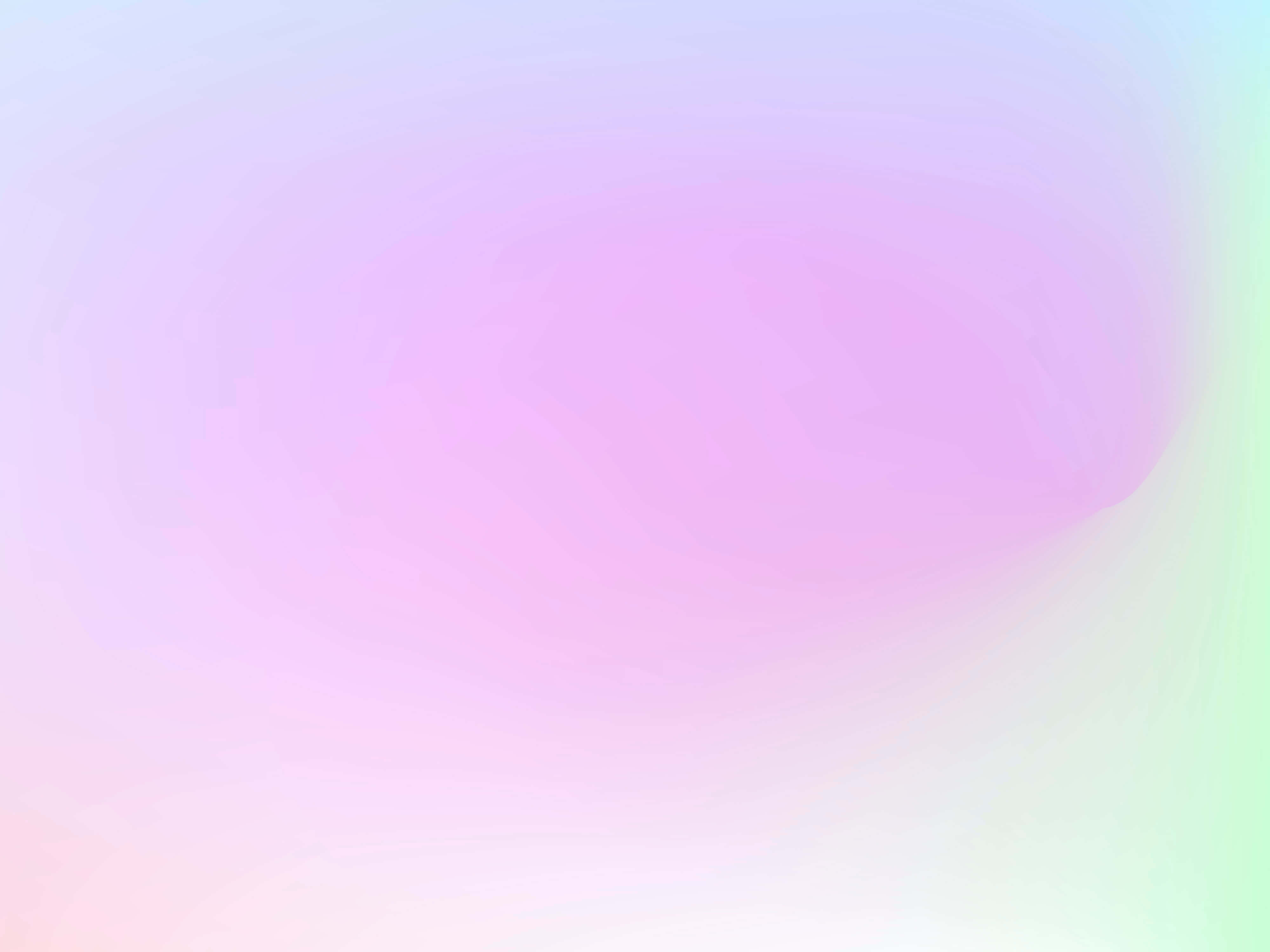 Pastel Gradient 桌布 壁紙 — 柔和的粉彩漸變漩渦將粉紅色、薰衣草色和薄荷綠色混合成夢幻的抽象水洗效果。
