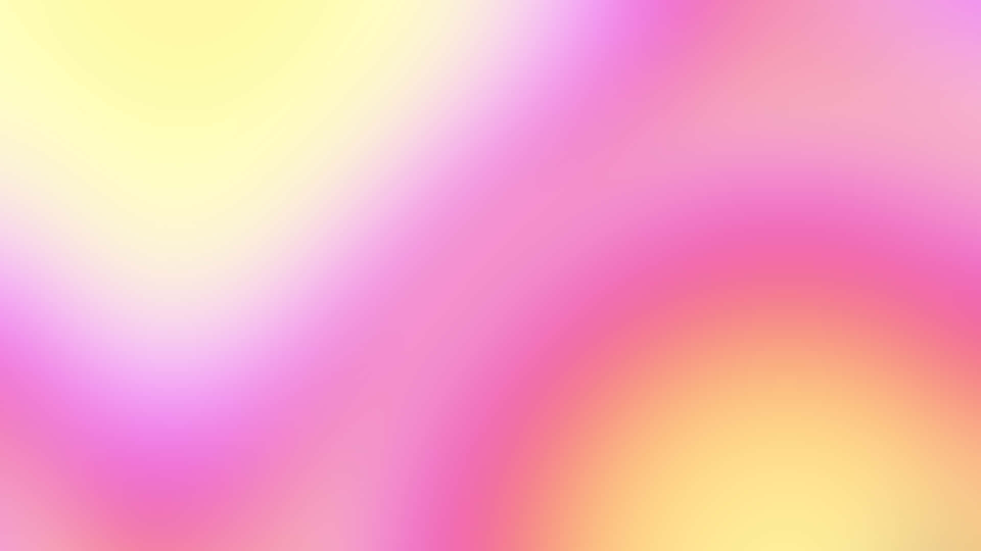 Pastel Gradient 桌布 壁紙 — 柔和的粉彩粉紅、黃色和橙色漸變色調在畫布上無縫融合。