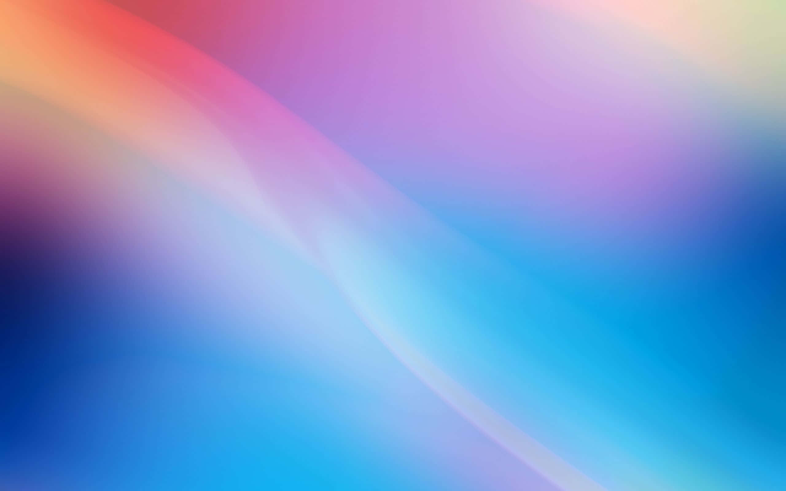 Light Effect 桌布 壁紙 — 柔和的粉彩色調漸變對角線流過框架，營造出柔軟夢幻的抽象背景。