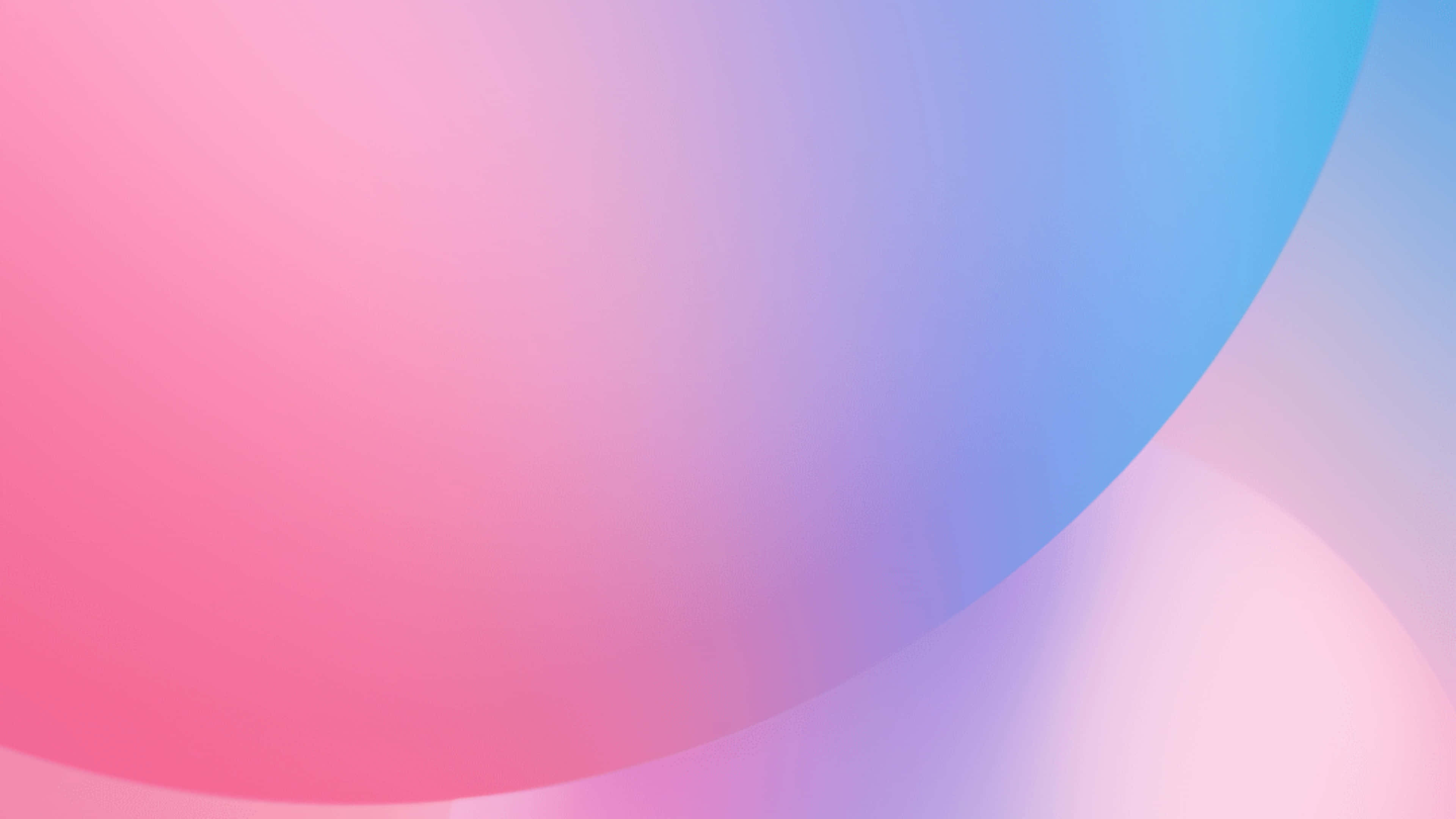 Xiaomi 桌布 壁紙 — 柔和的粉紅、藍色和紫色的粉彩漸變在流暢的抽象構圖中融合。