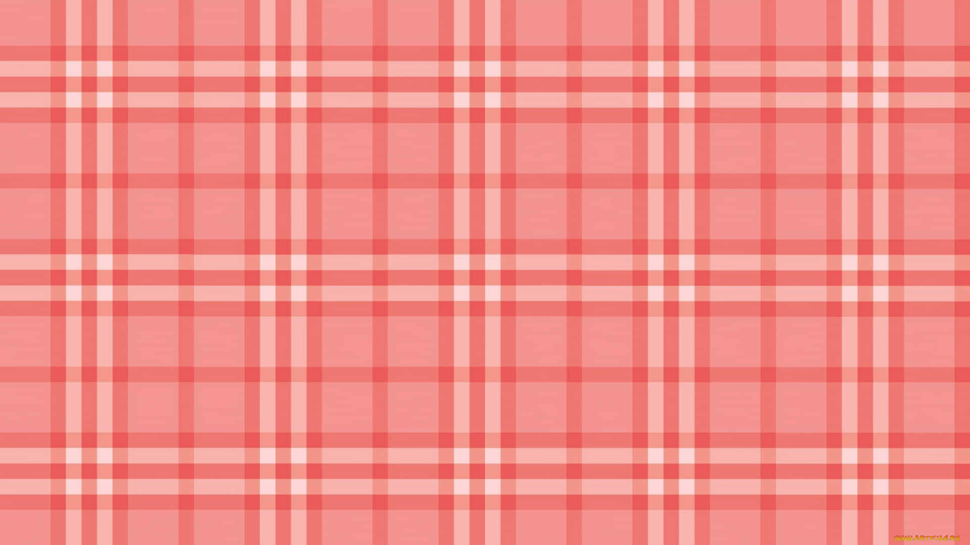 Fabric 桌布 壁紙 — 柔和的粉紅色和白色格子圖案，均勻分佈的交叉線條營造出經典的格紋設計。