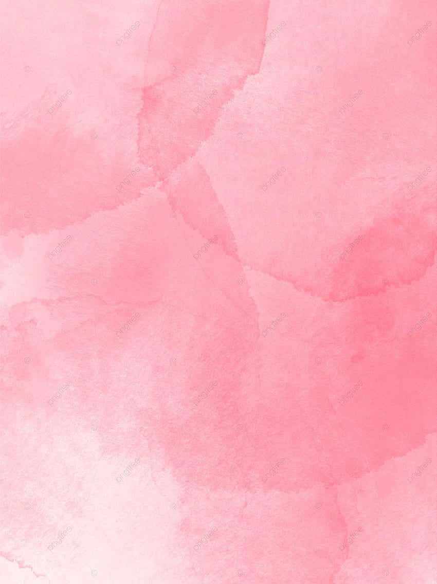 Pink Watercolor 桌布 壁紙 — 柔和的粉紅色水彩洗滌在紋理紙張表面上融合成溫和的漸變。