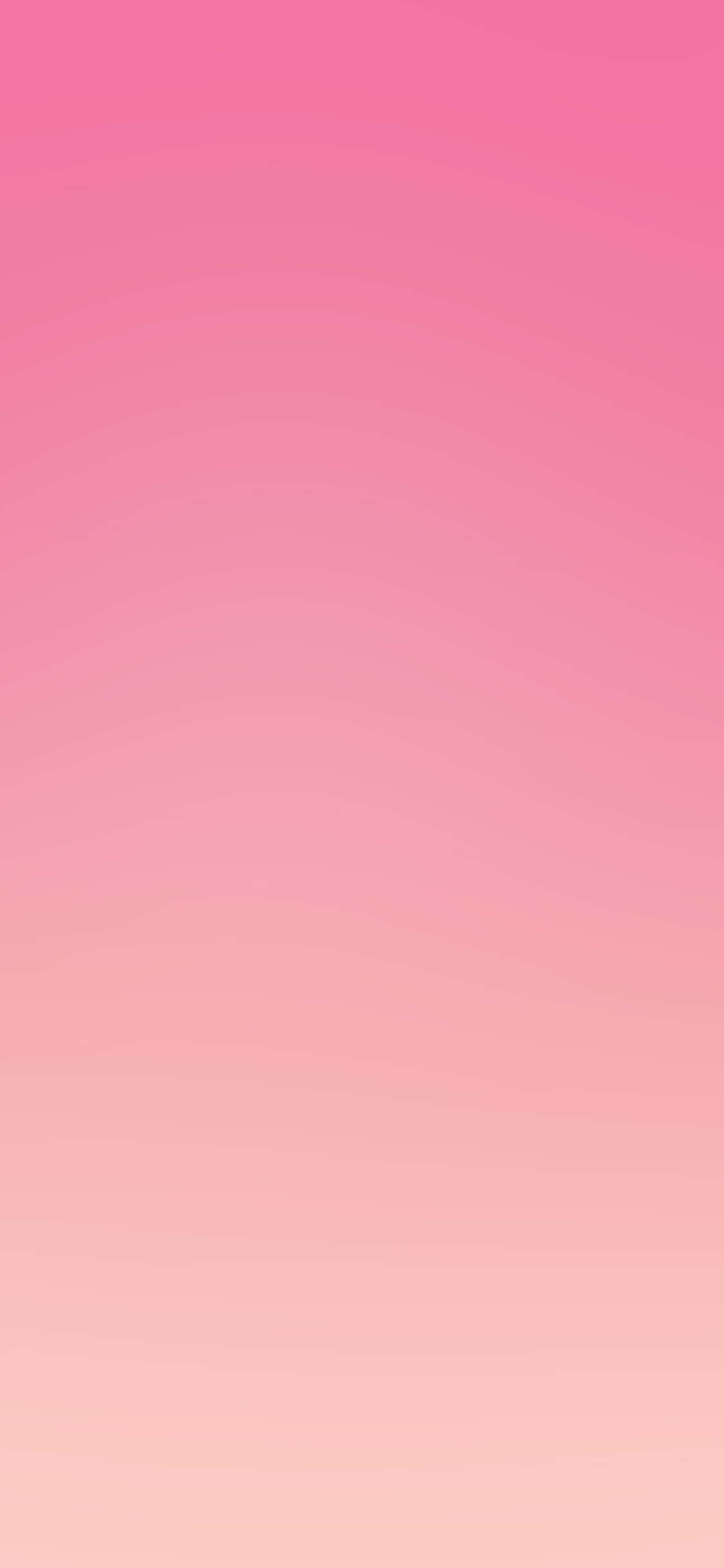 Pastel Pink And Yellow 桌布 壁紙 — 柔和的粉紅色漸變，從深玫瑰色到淡蜜桃色，以輕柔波浪層次流動。