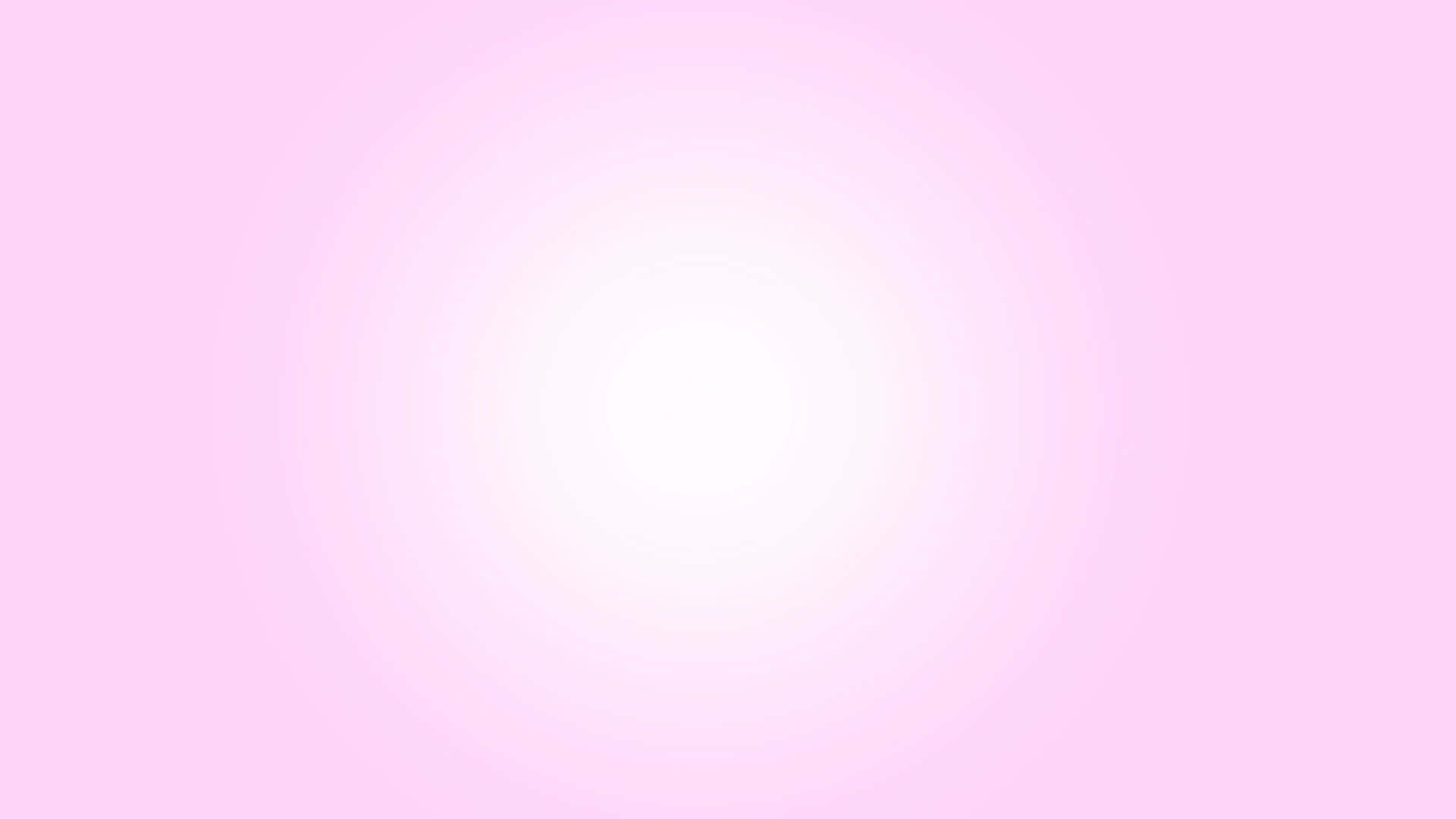 White And Pink 桌布 壁紙 — 柔和的粉紅色漸變到中心的白色，營造出柔和的發光效果。