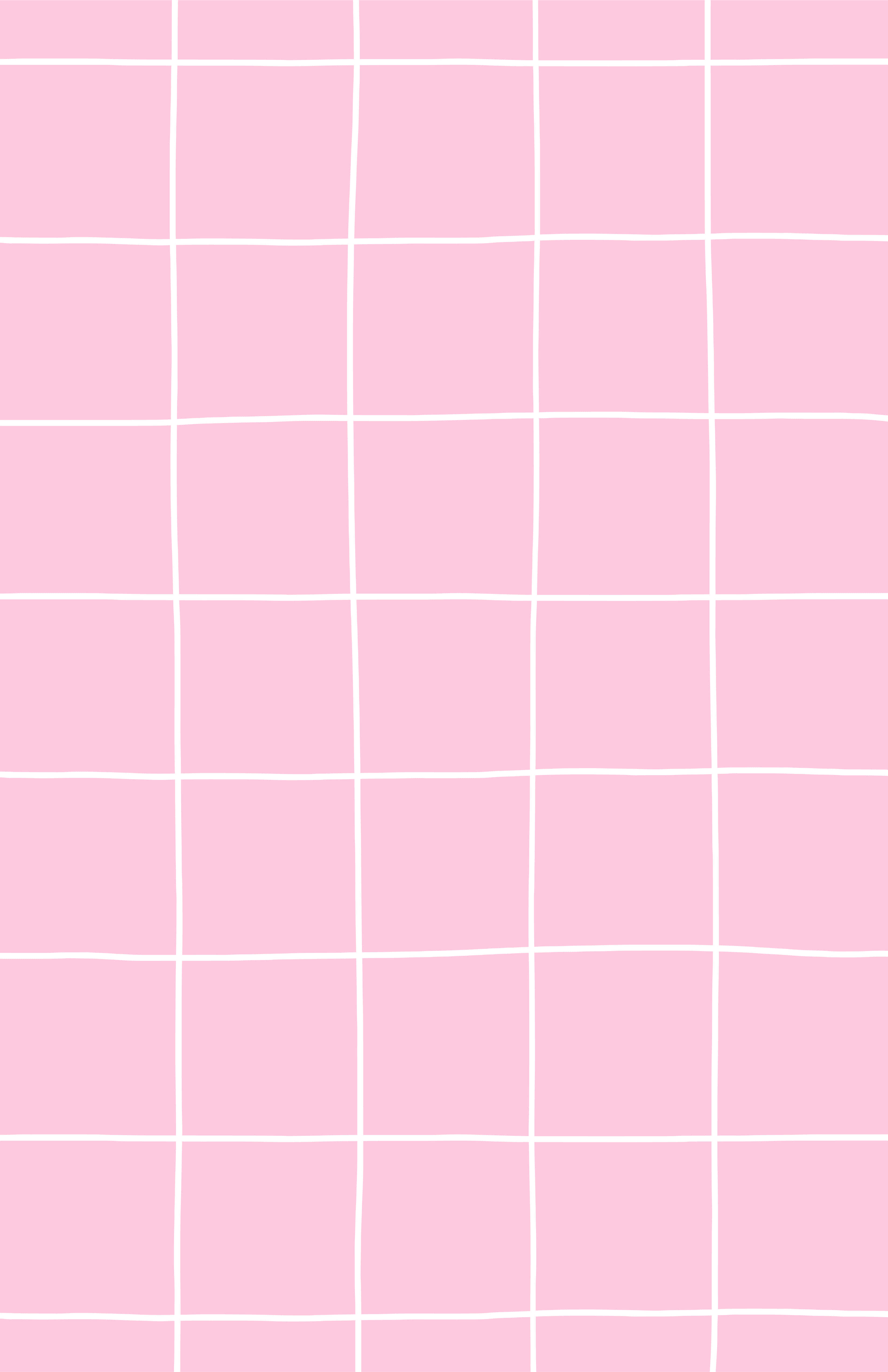 Pink Grid 桌布 壁紙 — 柔和的粉紅色背景，帶有微妙的白色網格圖案，營造出簡約而平靜的視覺質感。
