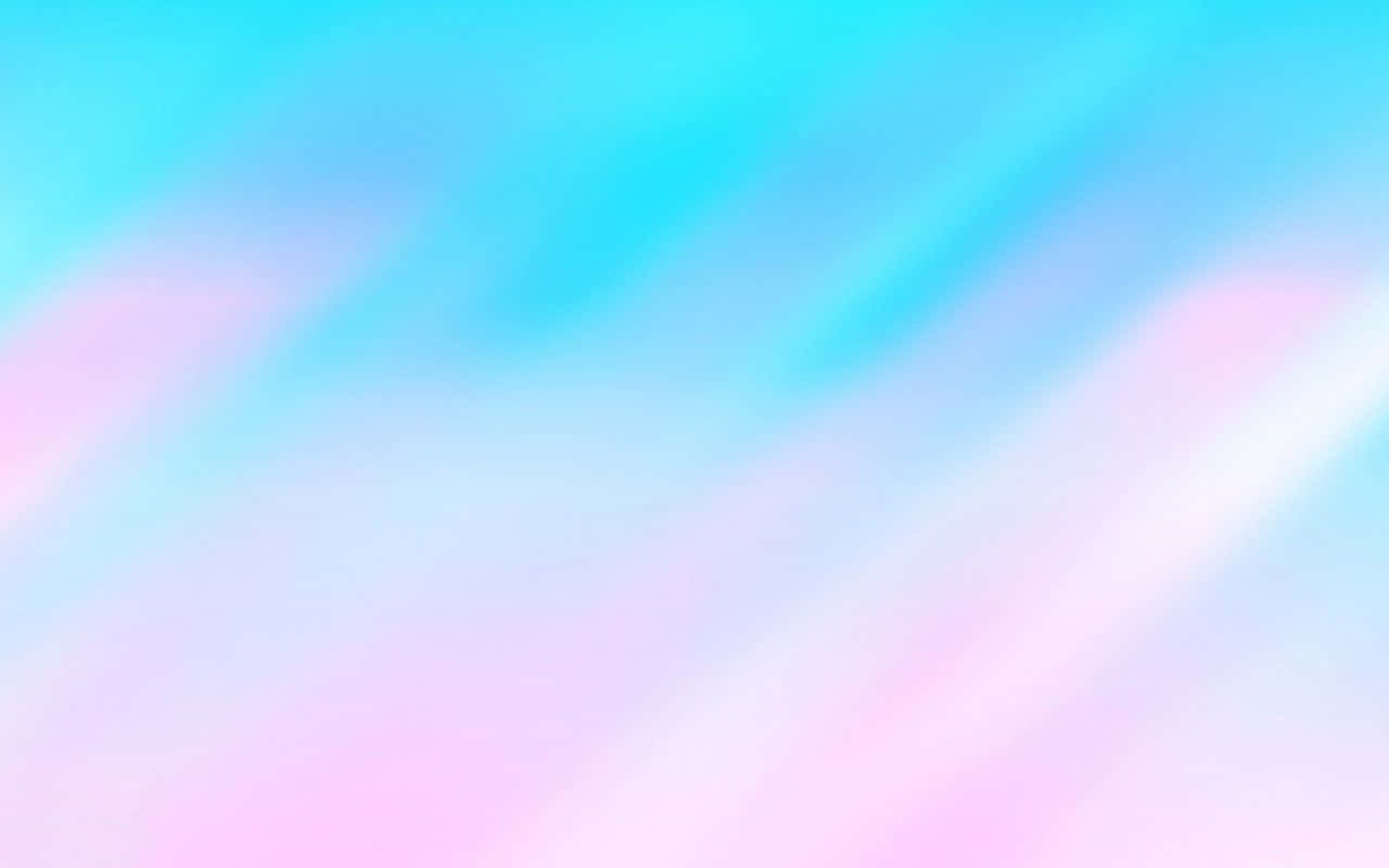 Pastel Blue And Pink 桌布 壁紙 — 柔和的粉藍和粉紅色調漸變，融合成夢幻的抽象背景。