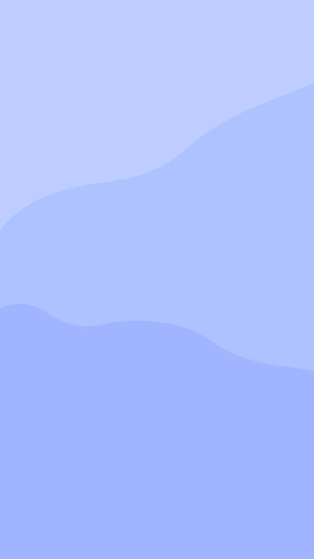 長春花 桌布 壁紙 — 柔和的粉藍色波浪漸變，流過極簡抽象背景。