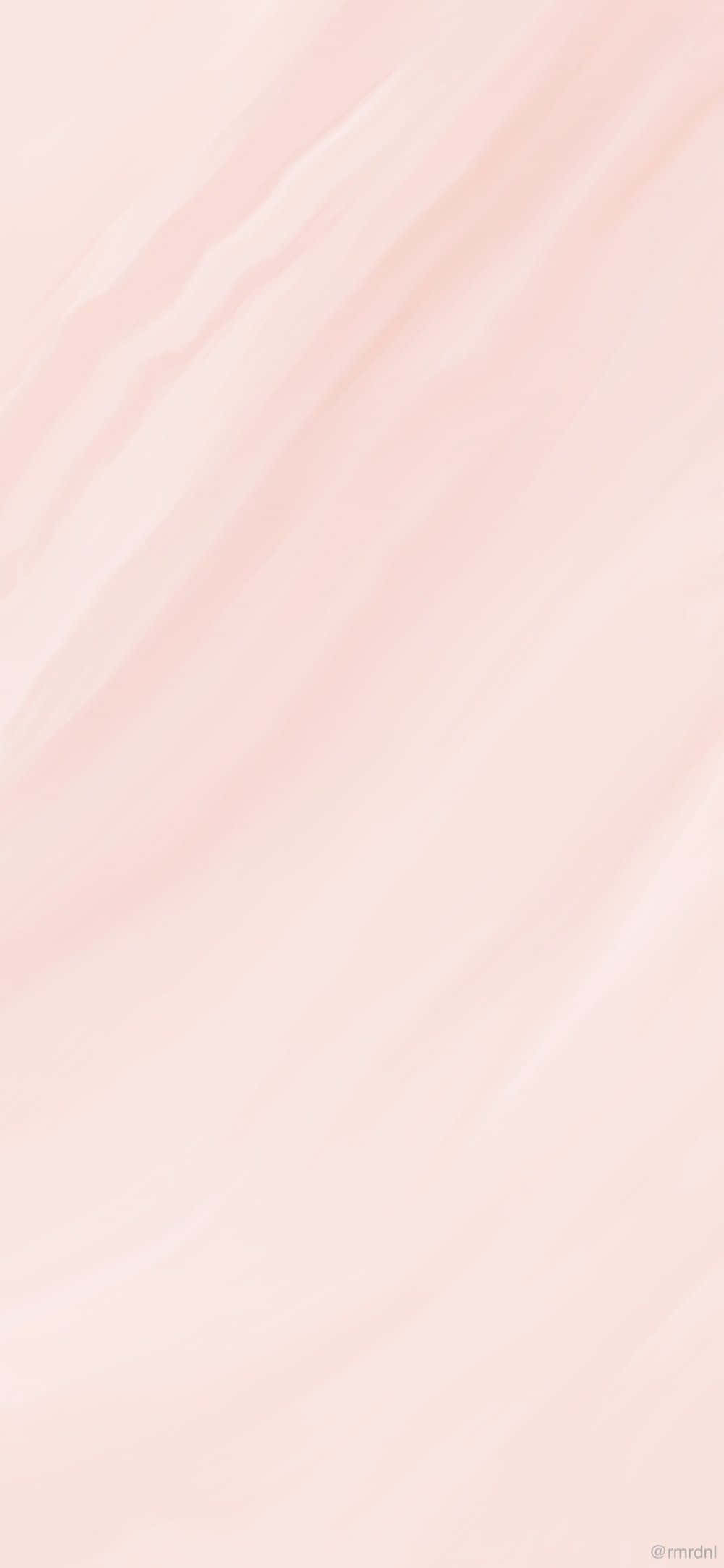 Pink And White 桌布 壁紙 — 柔和的腮紅粉紅水彩筆觸沿著對角線流過柔和的漸變背景。