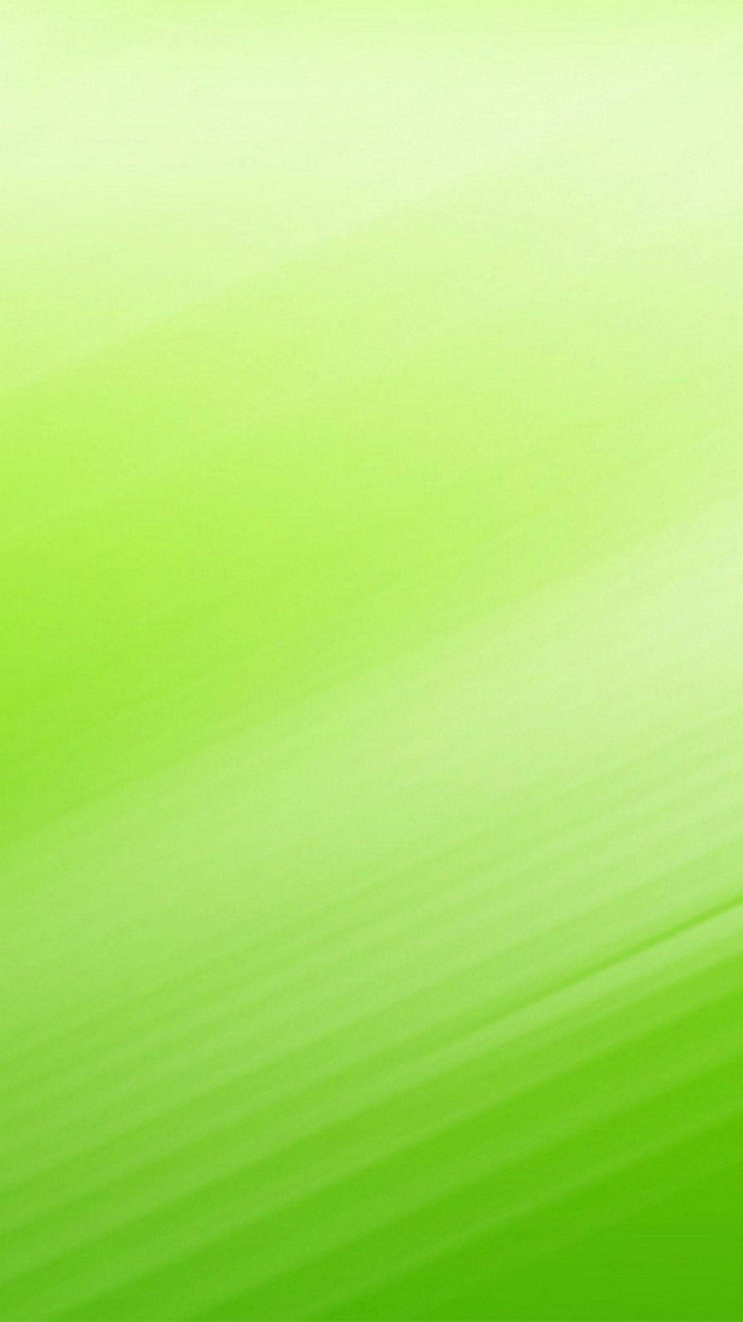 Green Phone 桌布 壁紙 — 柔和的萊姆綠色漸變，帶有對角線條紋，營造出平滑的抽象背景。
