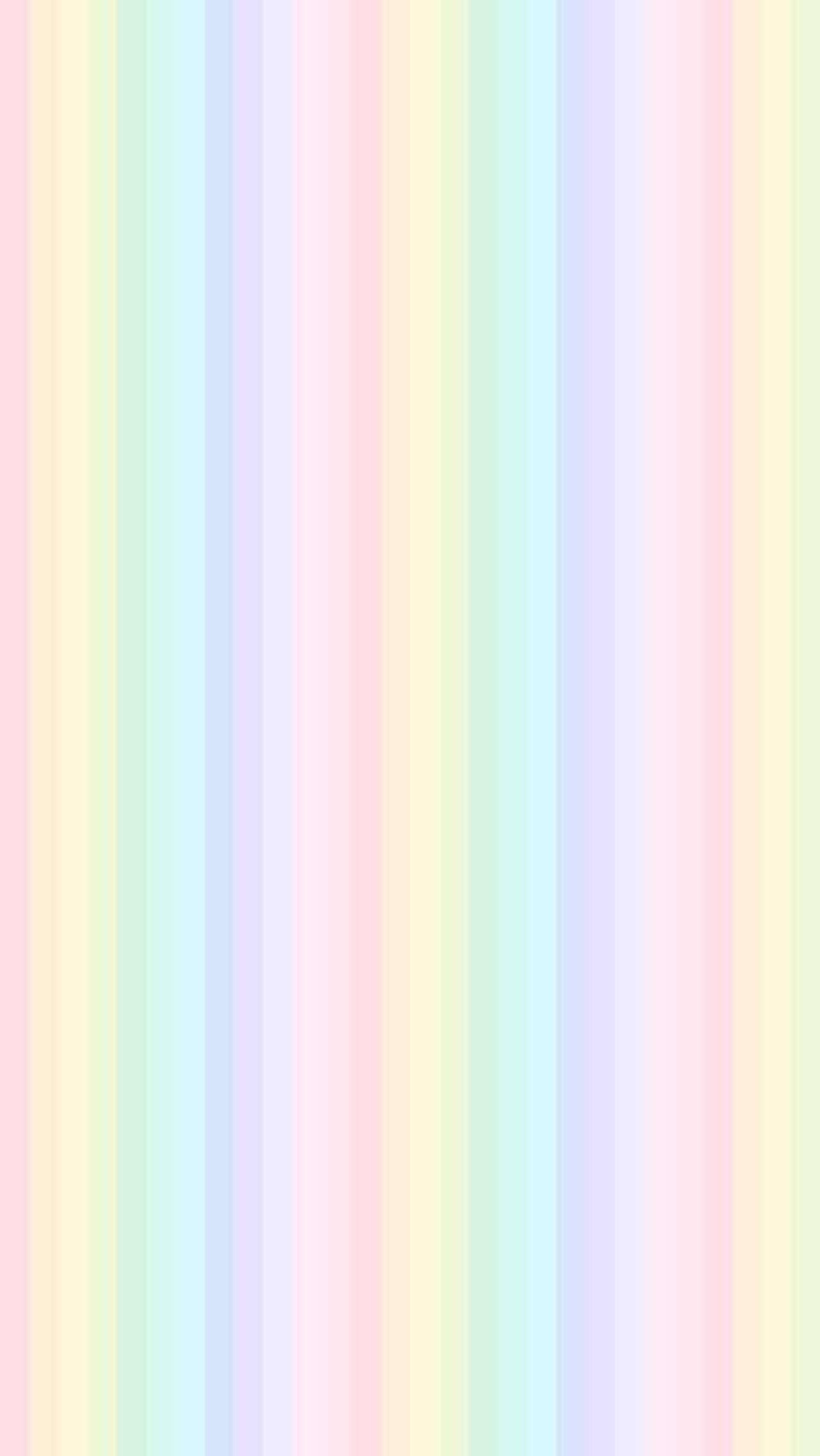 cute pastel colors 桌布 壁紙 — 柔和的薄荷、粉紅、薰衣草和奶油色垂直粉彩條紋，營造出溫柔舒緩的視覺圖案。