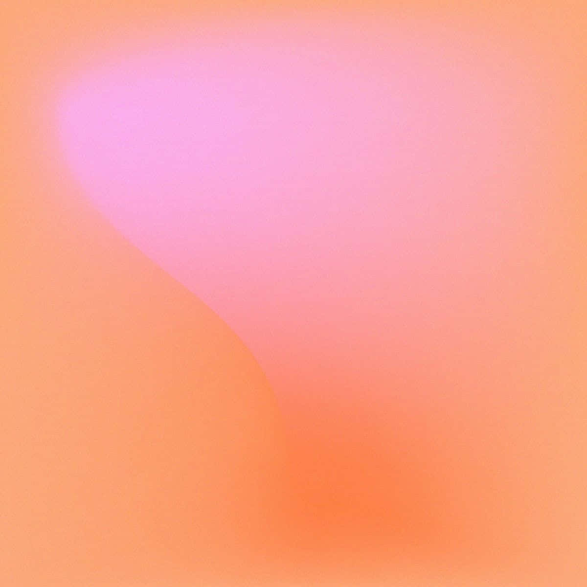 Pastel Gradient 桌布 壁紙 — 柔和的蜜桃和粉紅色調漸變，輕輕流過平滑的抽象表面。