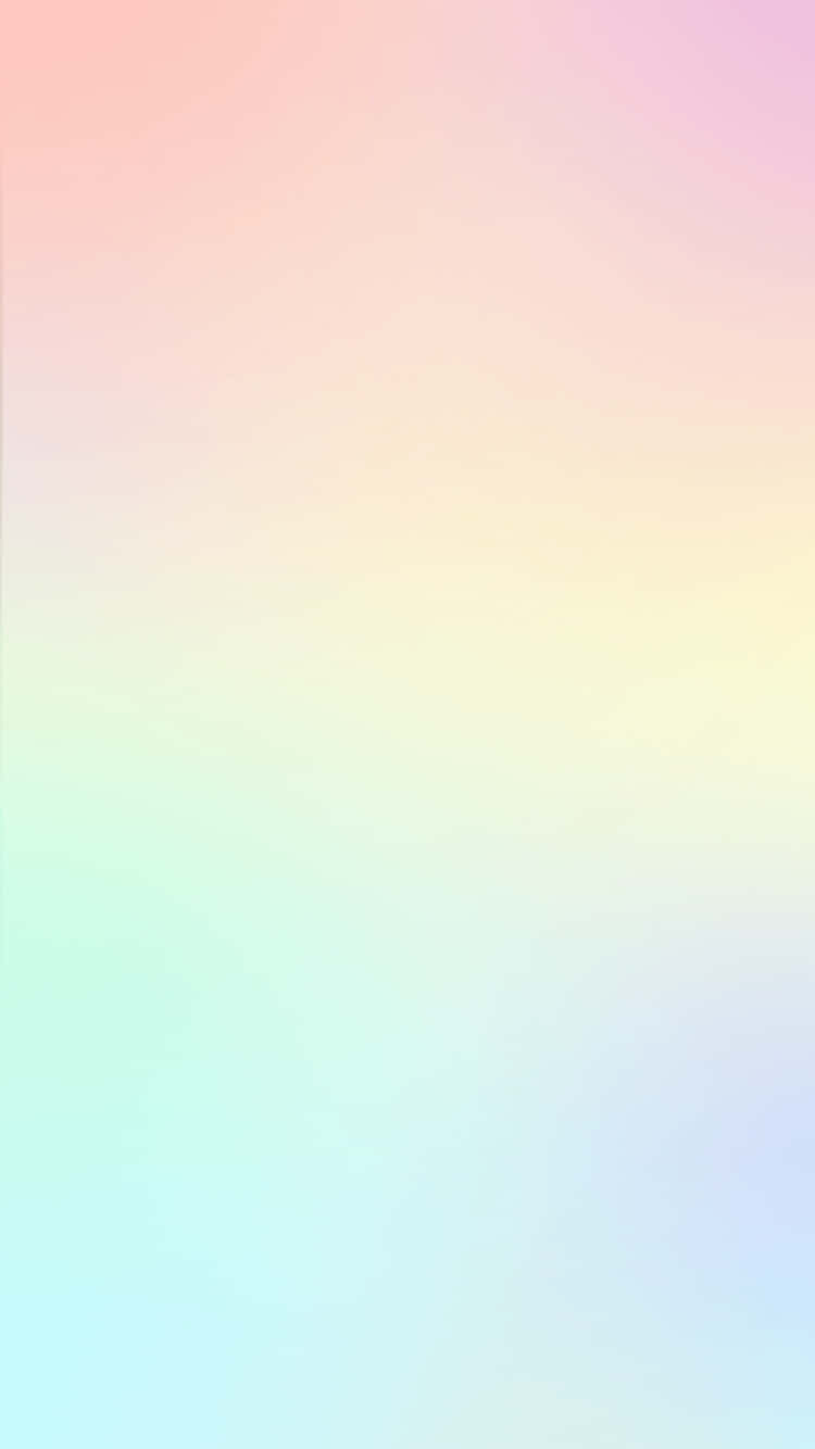 pastel 桌布 壁紙 — 柔和粉彩漸層壁紙，將蜜桃色、粉紅色、黃色、薄荷色和薰衣草色調融合成平滑無縫的過渡。