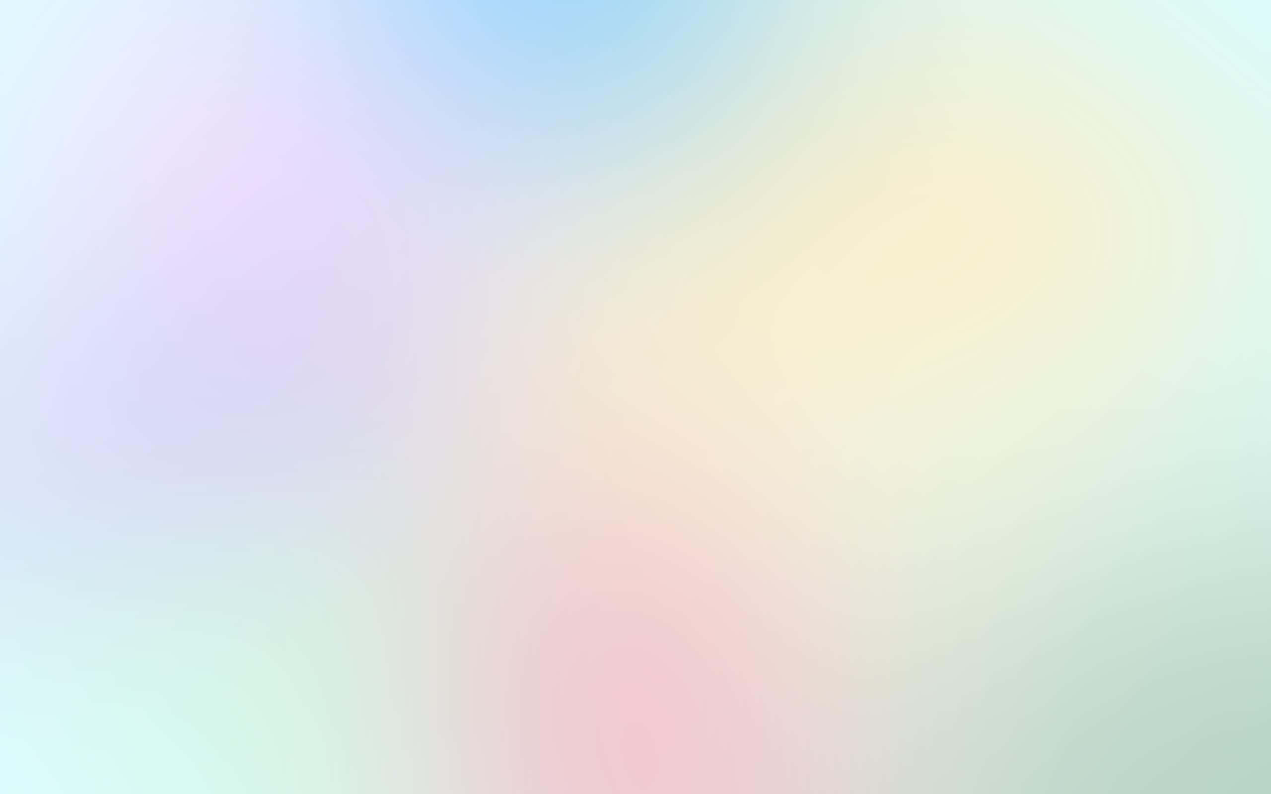 Pastel Gradient 桌布 壁紙 — 柔和粉彩漸變，融合薰衣草藍、黃色和粉紅色，營造夢幻抽象背景。