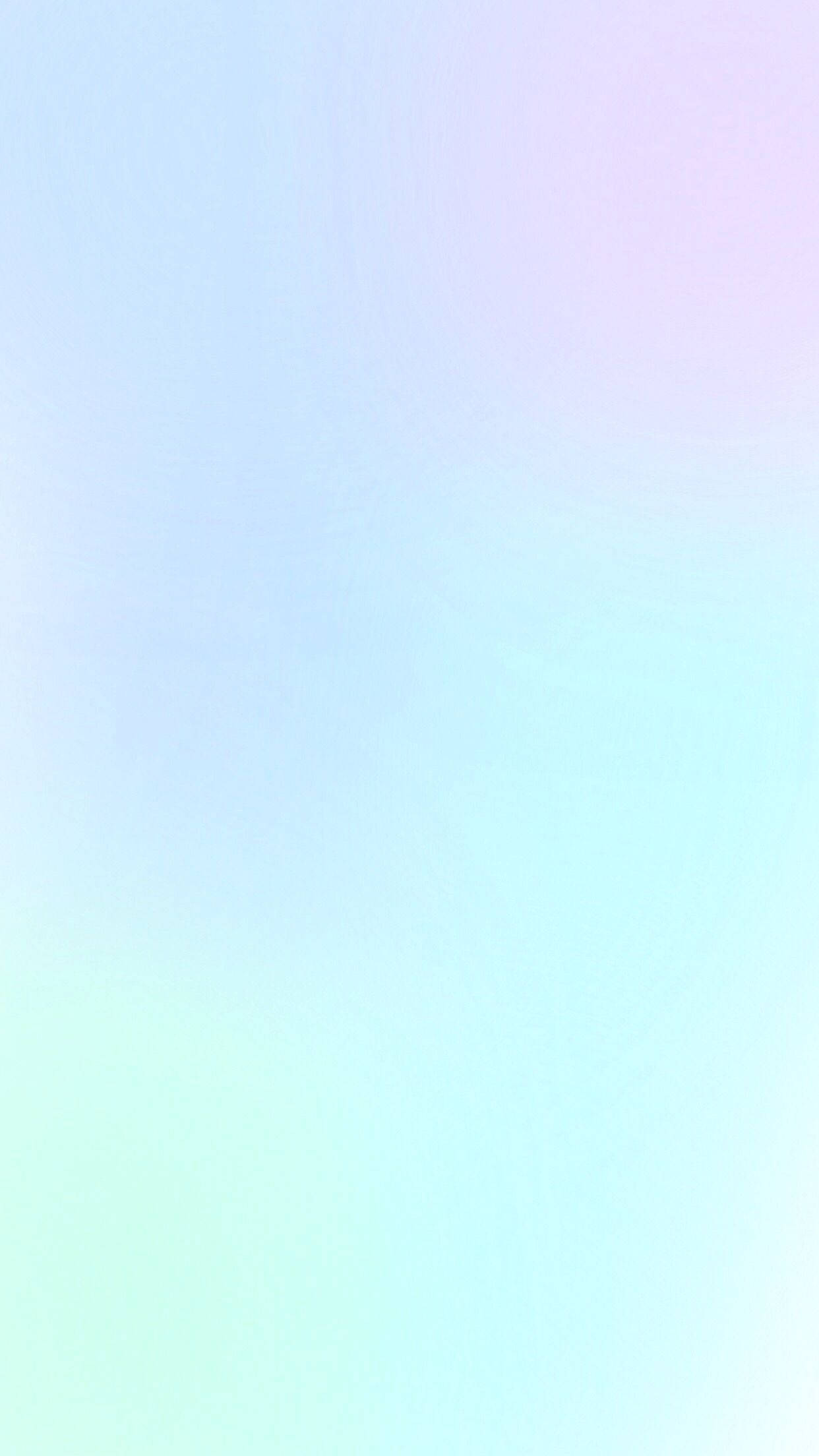 Pastel Teal 桌布 壁紙 — 柔和粉彩漸變天空，將淺藍色薰衣草和薄荷綠融合在夢幻的水彩洗滌中。