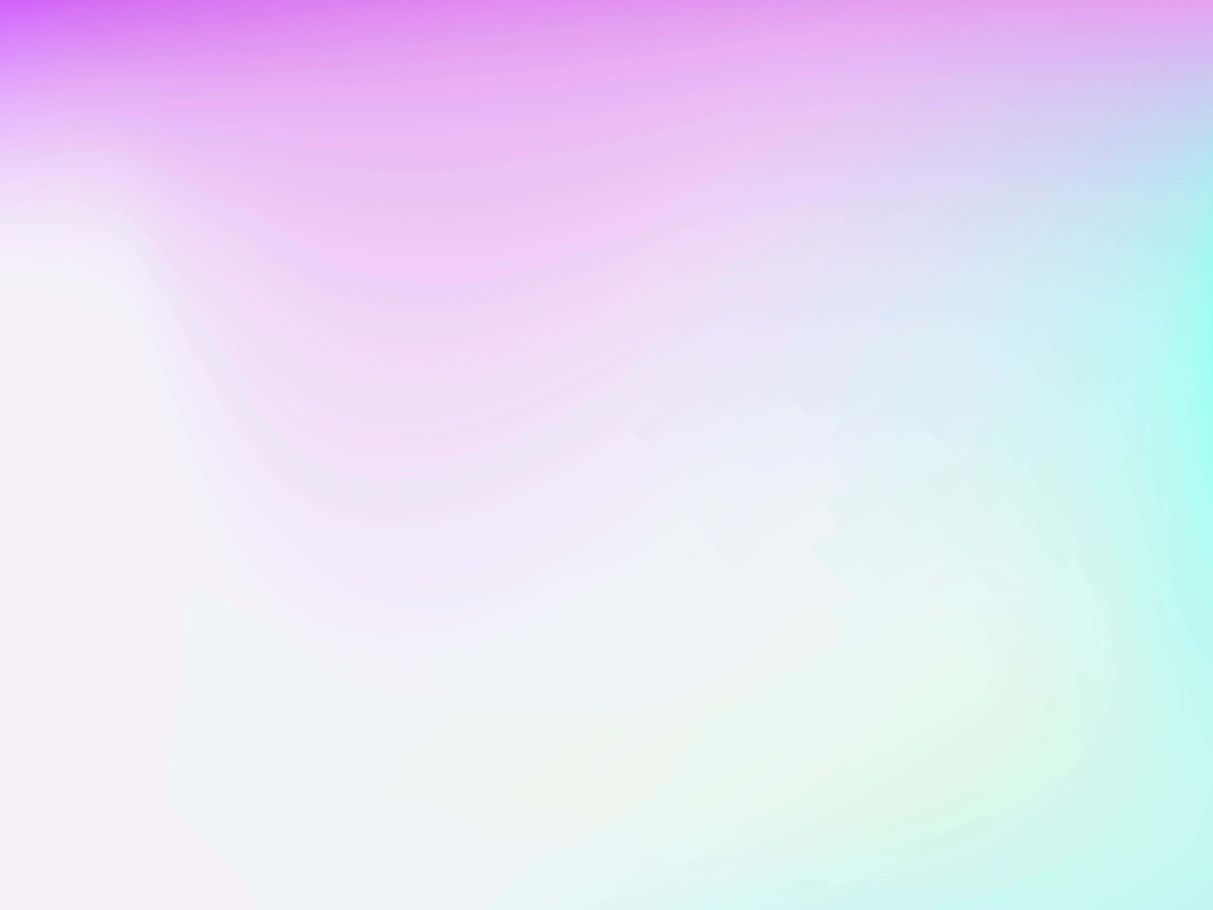 Pastel Gradient 桌布 壁紙 — 柔和粉彩色漸層從粉紅色到薄荷綠色，帶有輕柔波浪紋理，營造夢幻空靈的背景。