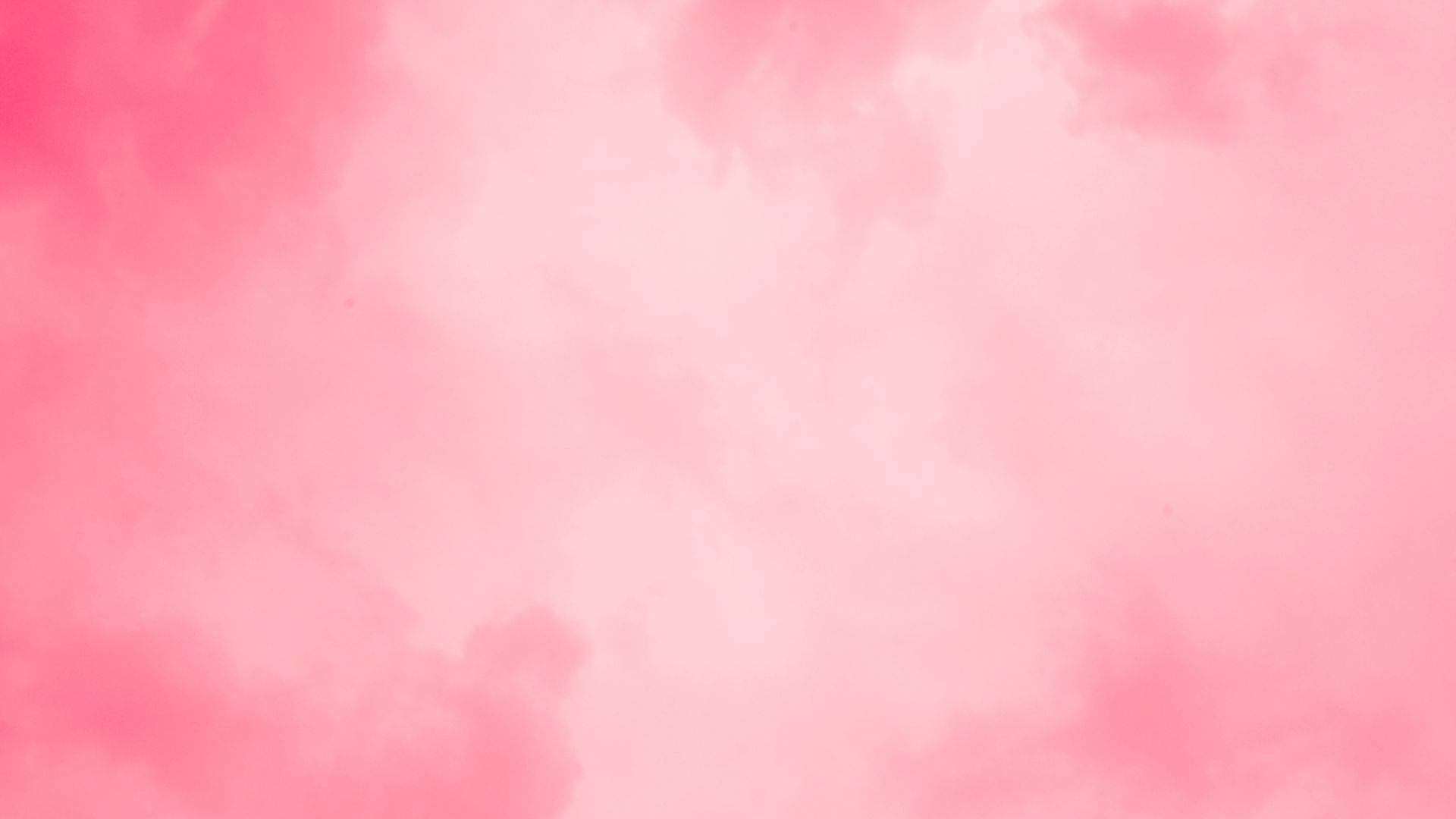 雲朵 桌布 壁紙 — 柔和粉紅水彩洗滌，帶有柔和漸變和細微紋理變化。