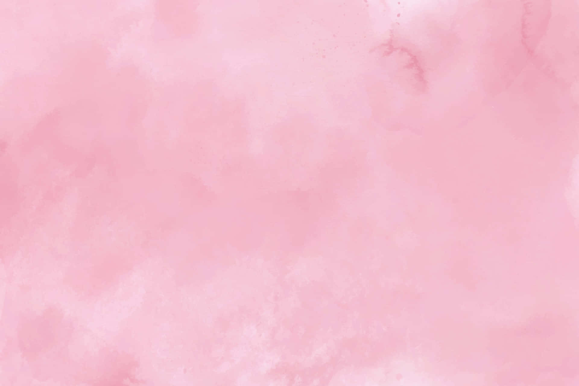 Pink Watercolor 桌布 壁紙 — 柔和粉紅水彩洗滌，帶有溫和漸層和細微紋理變化。