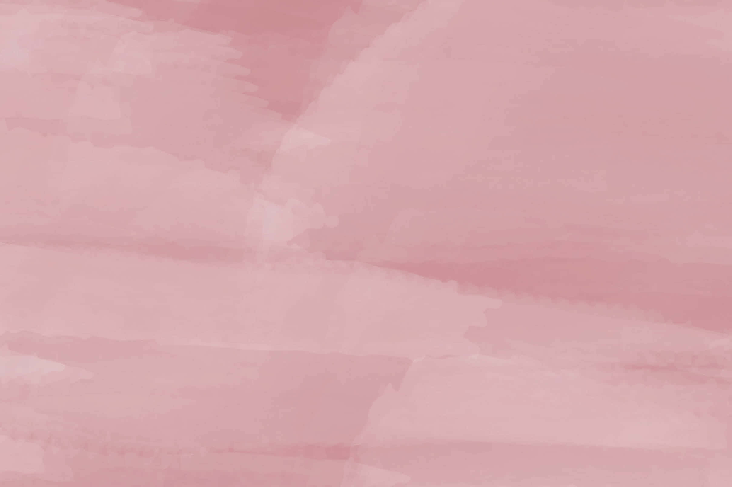 Pink Watercolor 桌布 壁紙 — 柔和粉紅水彩洗滌在畫布上以溫柔漸變融合，營造出夢幻般的抽象紋理。