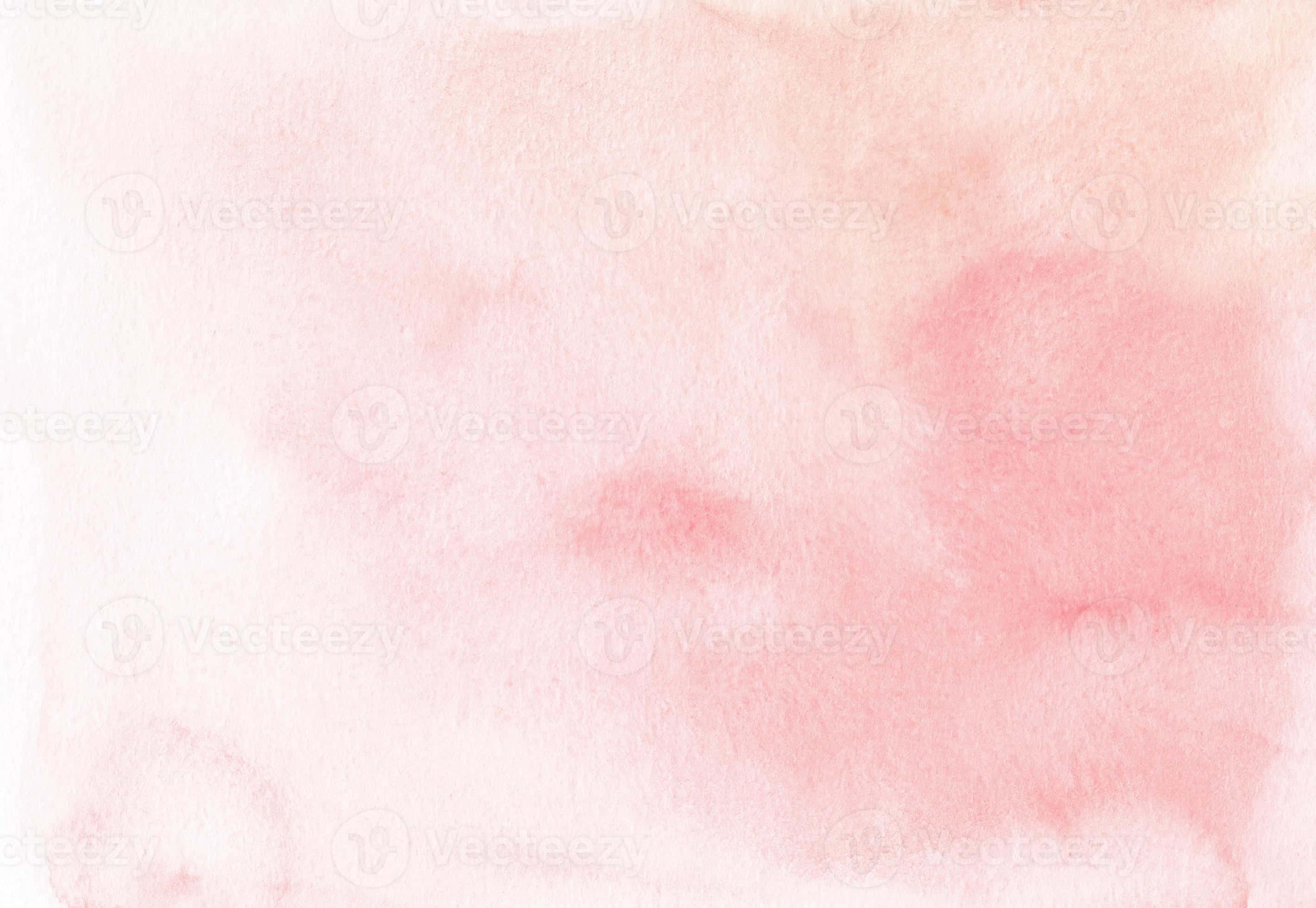 Pink Ombre 桌布 壁紙 — 柔和粉紅水彩洗滌在紋理紙上輕輕混合，營造夢幻粉彩背景。