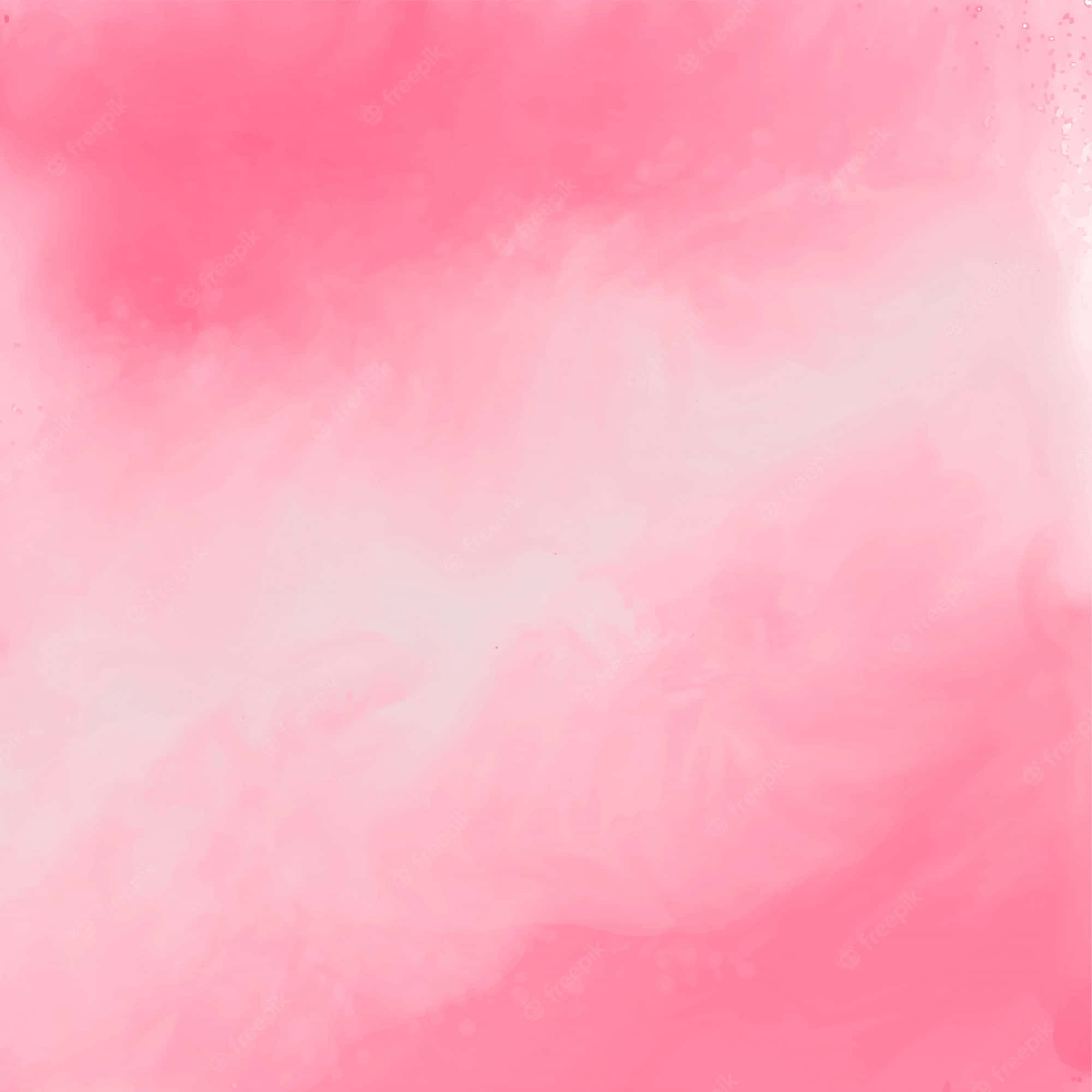 Pink Texture 桌布 壁紙 — 柔和粉紅水彩洗滌融入奶油白，帶有柔和漸變和細微紋理。