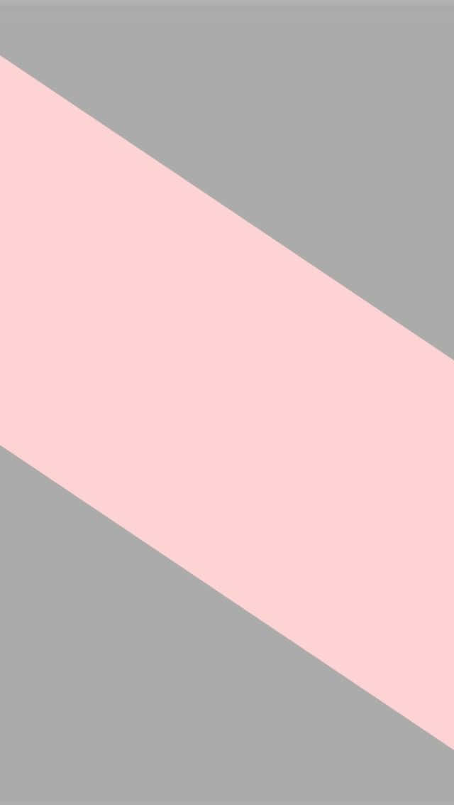 Grey And Pink 桌布 壁紙 — 柔和粉紅與灰色斜紋的極簡抽象構圖，營造平靜的現代美感。