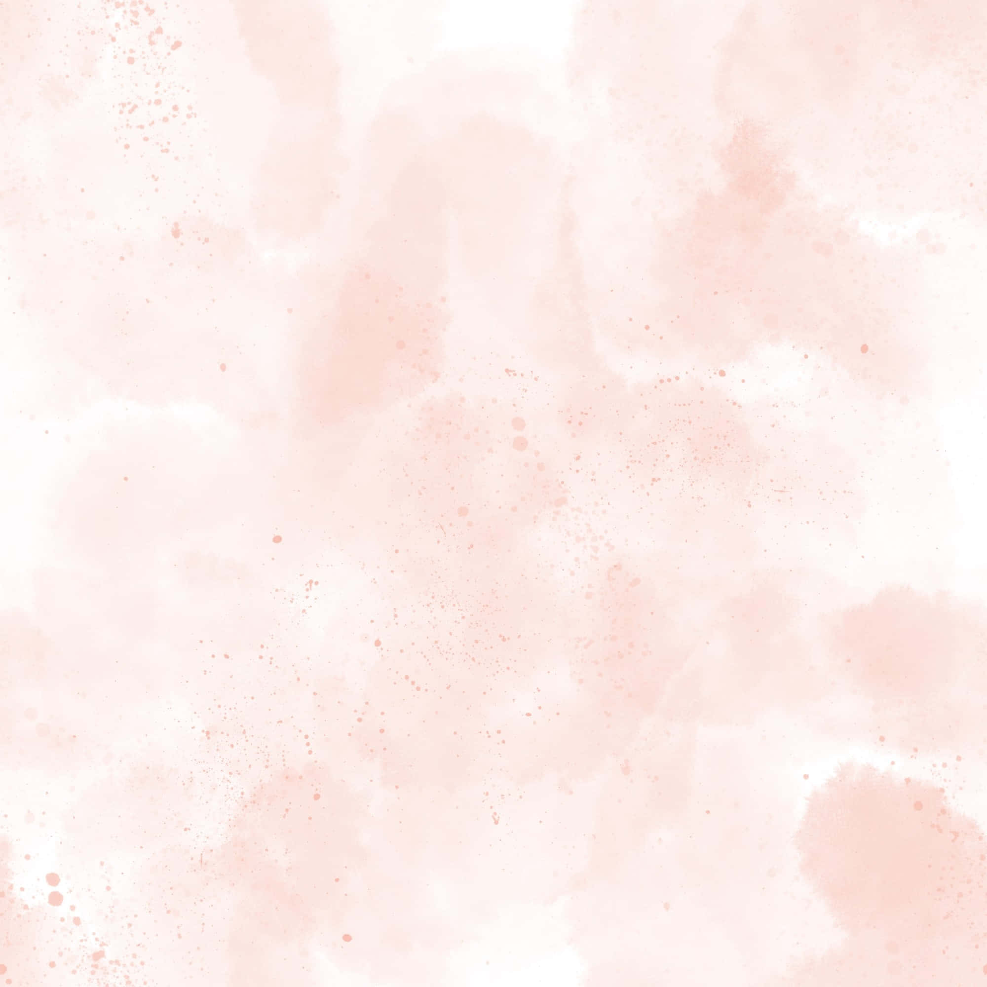 Watercolor Texture 桌布 壁紙 — 柔和粉紅色水彩洗滌，帶有細微的飛濺和柔和的漸變，在白色背景上。