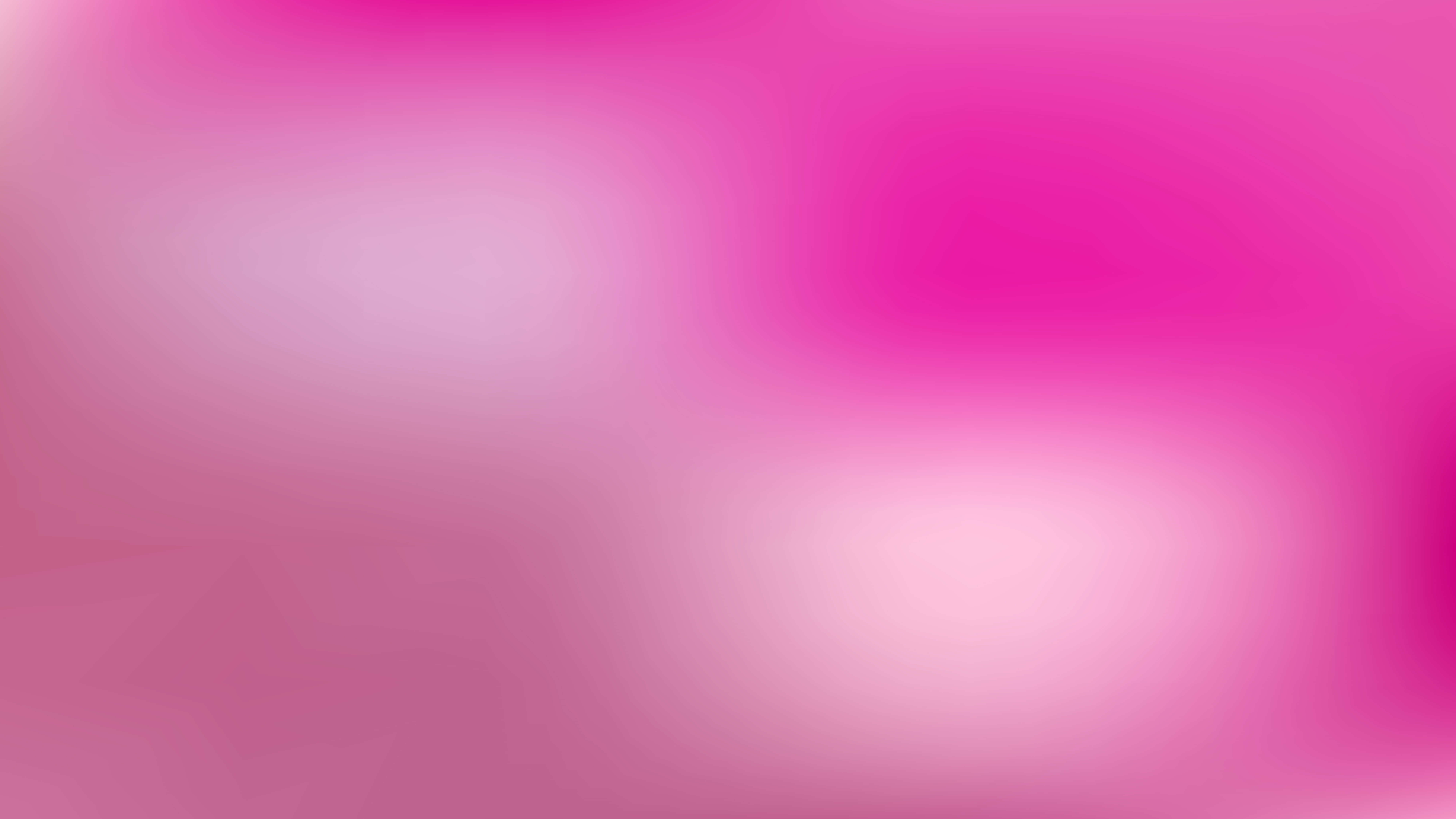Simple Pink 桌布 壁紙 — 柔和粉紅色調從淺色漸變到鮮豔洋紅色的平滑抽象場域。
