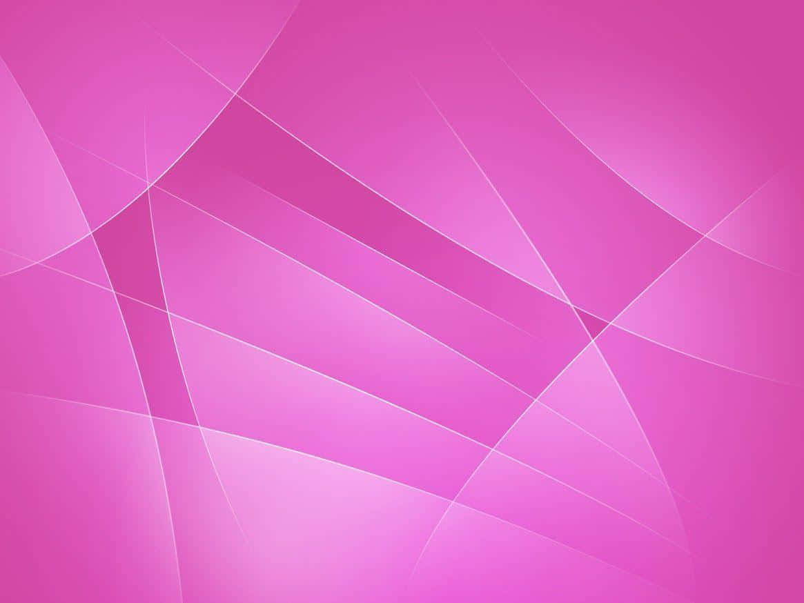 Pink Abstract 桌布 壁紙 — 柔和粉紅色調漸變，搭配流動的白色線條，營造出現代抽象構圖。