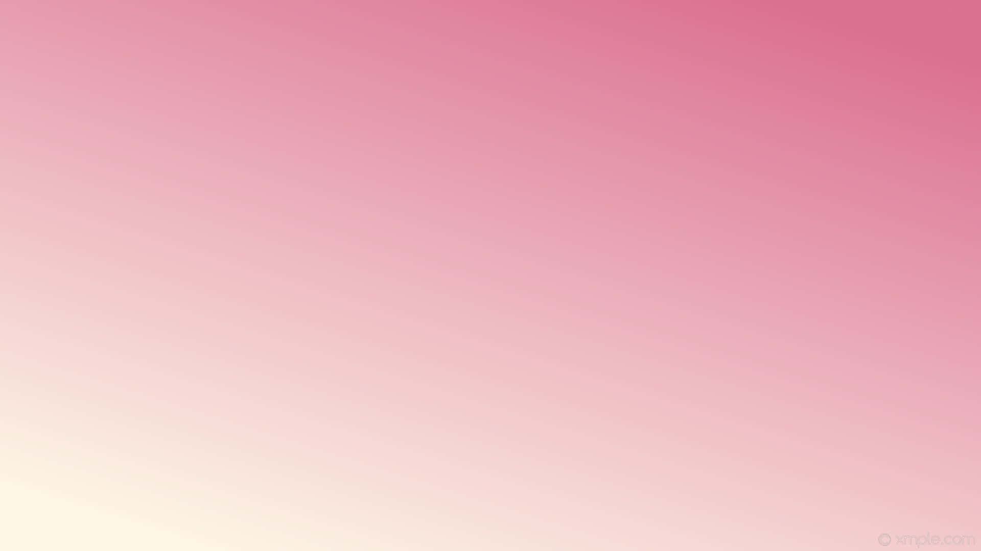 White And Pink 桌布 壁紙 — 柔和粉紅色調的漸變，從淡蜜桃色到深玫瑰色，在寧靜的數位畫布上呈現。