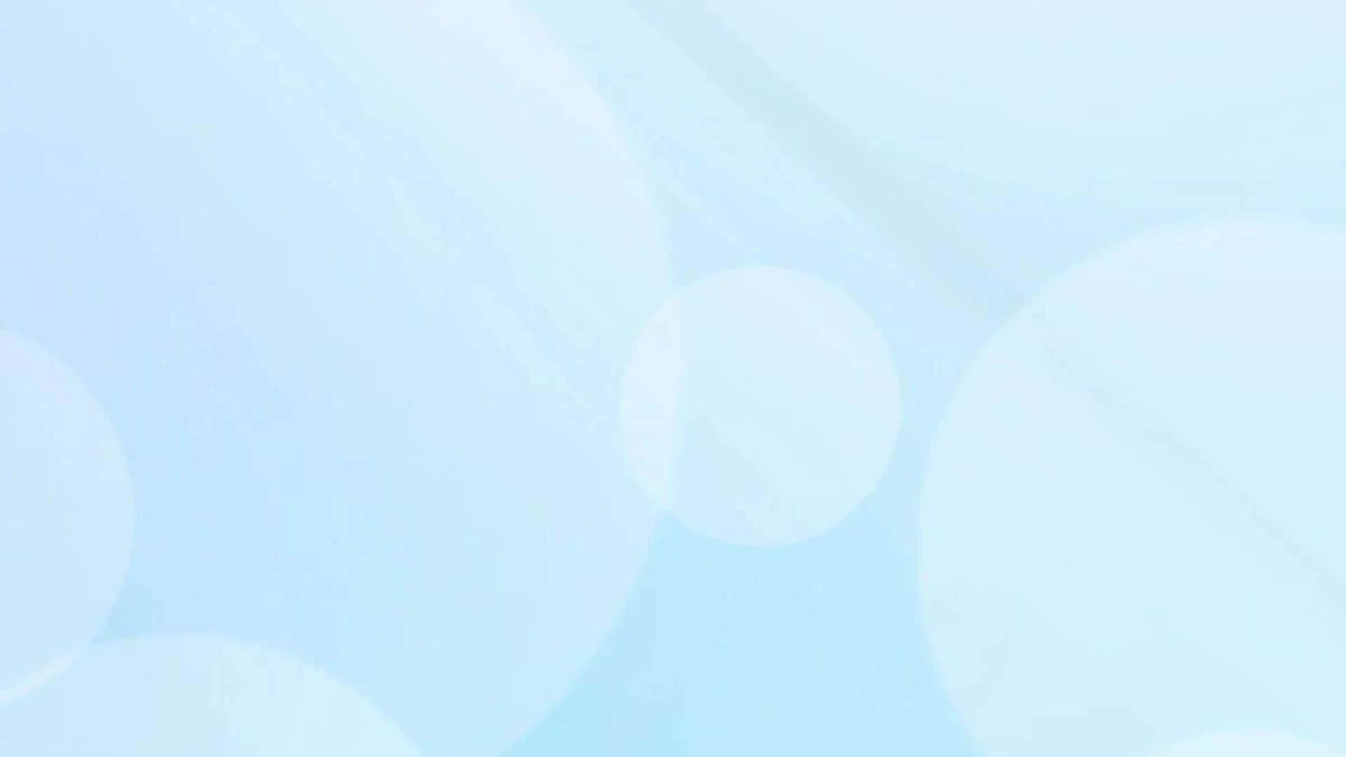 Powerpoint Blue 桌布 壁紙 — 柔和粉藍色背景，帶有溫柔的散景圓圈和細微的光線條紋，營造出夢幻飄渺的氛圍。
