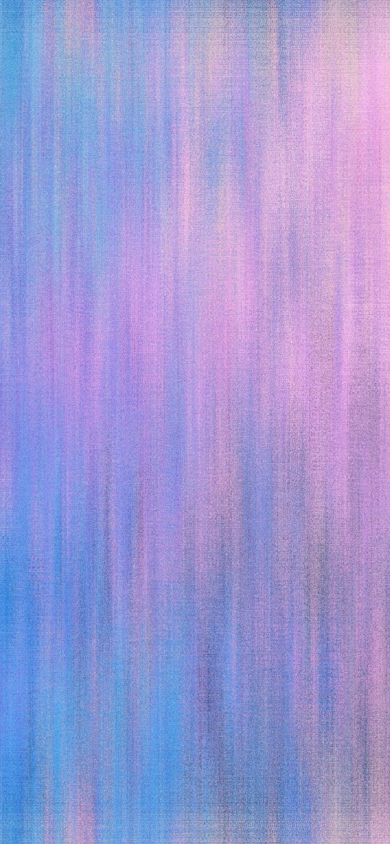 1284x2778 桌布 壁紙 — 柔和藍色和薰衣草色調的垂直抽象漸變，帶有紋理筆觸效果。