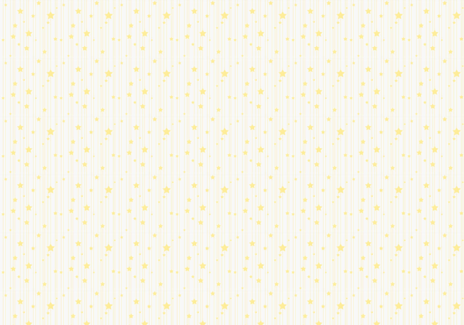 星星動圖 桌布 壁紙 — 柔軟的奶油色背景配上精緻的垂直條紋和散落的金色星星，營造出溫柔而夢幻的圖案。