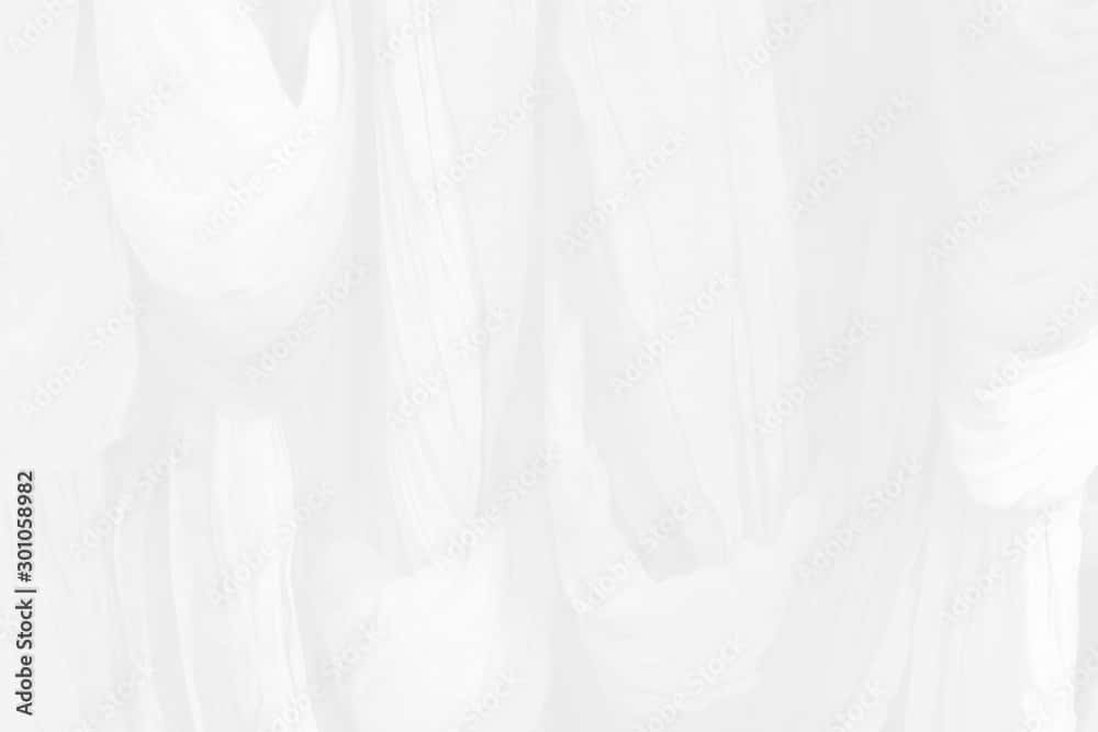 Modern Aesthetic 桌布 壁紙 — 柔軟的白色布料形成輕柔的褶皺，營造出極簡抽象紋理。
