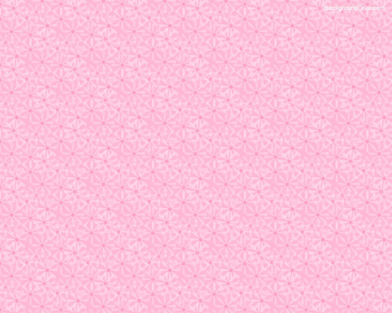 Plain Pink Desktop 桌布 壁紙 — 柔軟的粉紅色壁紙，帶有重複的淺粉紅色精緻花卉圖案。