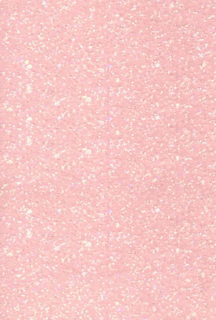Pink Sparkly 桌布 壁紙 — 柔軟的粉紅色紋理表面點綴著閃閃發光的亮粉顆粒，營造出夢幻般的閃爍效果。