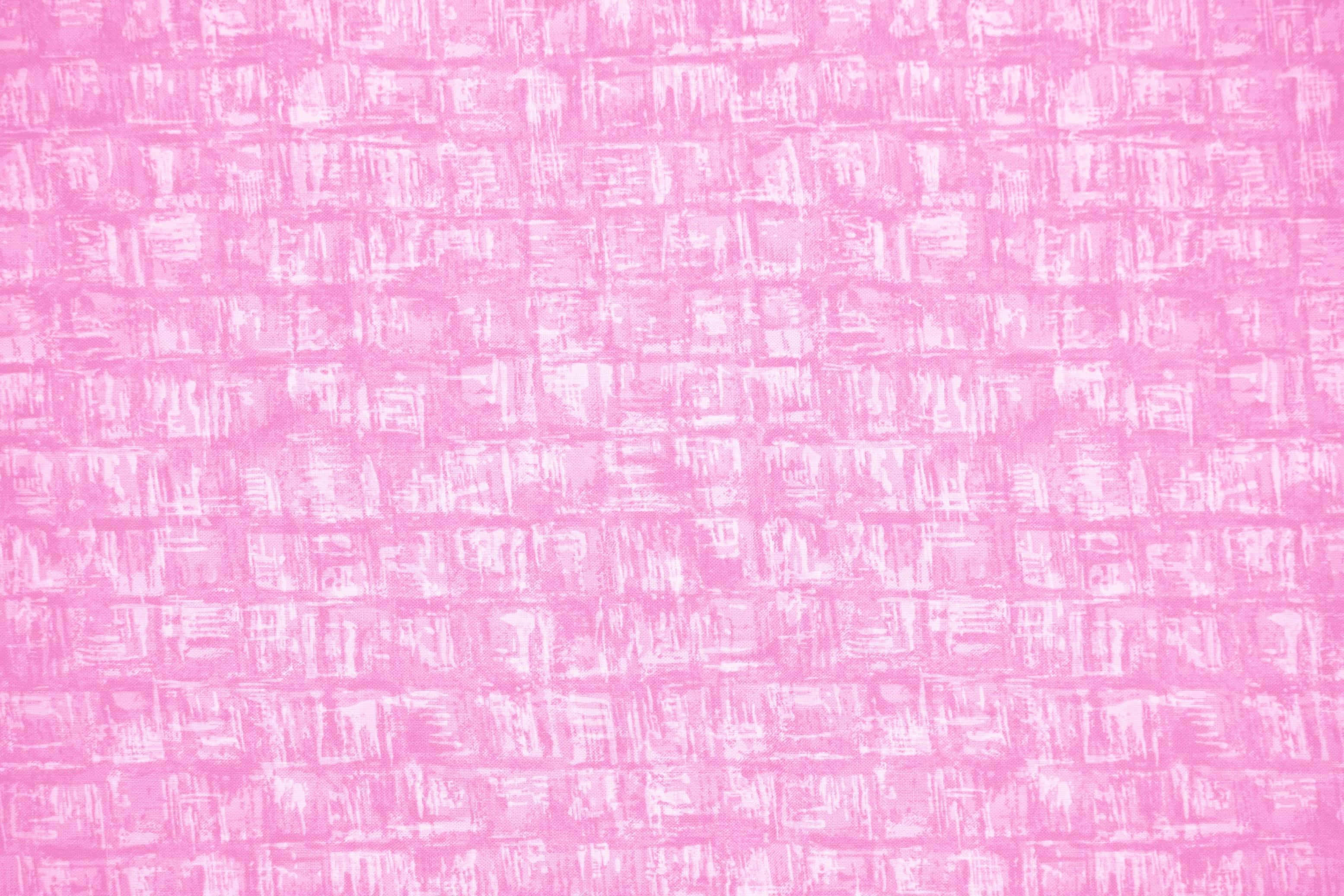 Pink Pattern 桌布 壁紙 — 柔軟粉紅色紋理壁紙，帶有白色筆觸圖案，營造出柔和的抽象圖案。