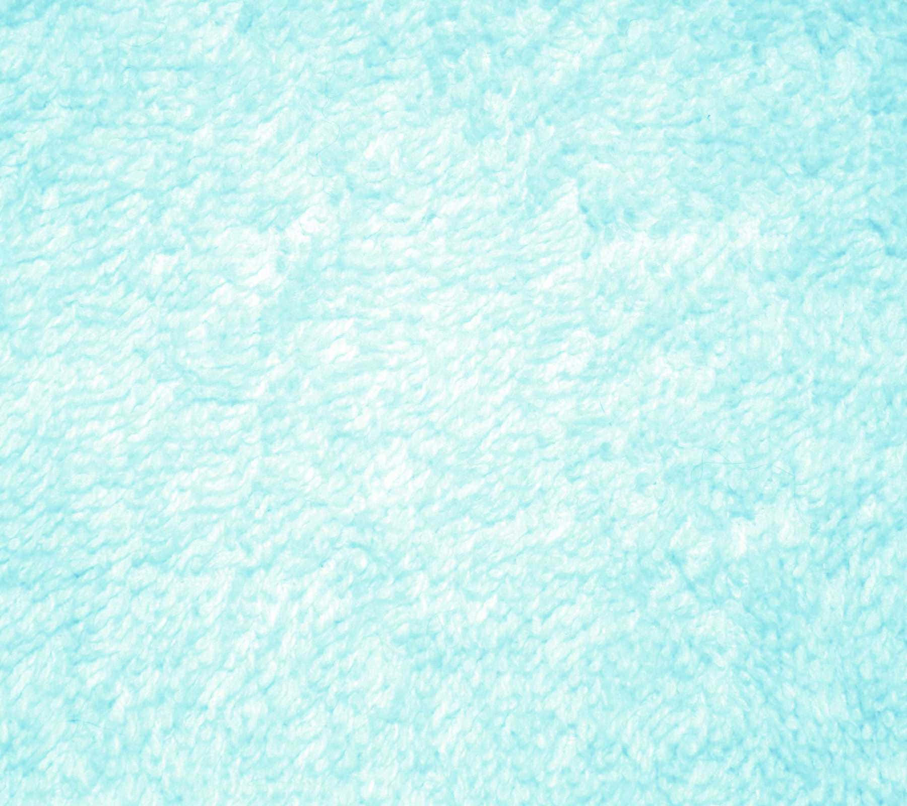 Light Teal 桌布 壁紙 — 柔軟蓬鬆的淺藍色紋理布料，帶有柔和的絨毛纖維波浪，營造出平靜的觸感表面。