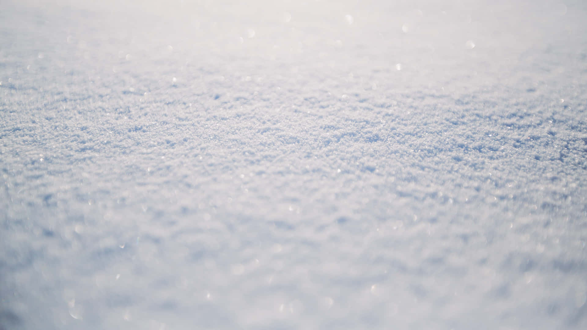 White Glitter 桌布 壁紙 — 柔軟質感雪花的特寫，在明亮陽光下閃爍，景深較淺。