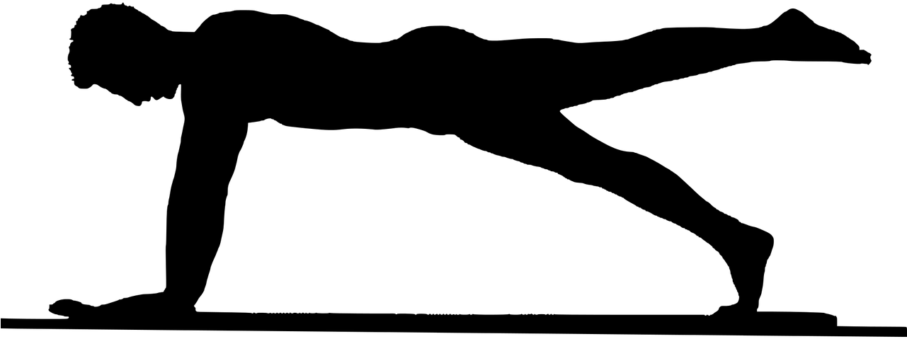棒式運動剪影 壁紙