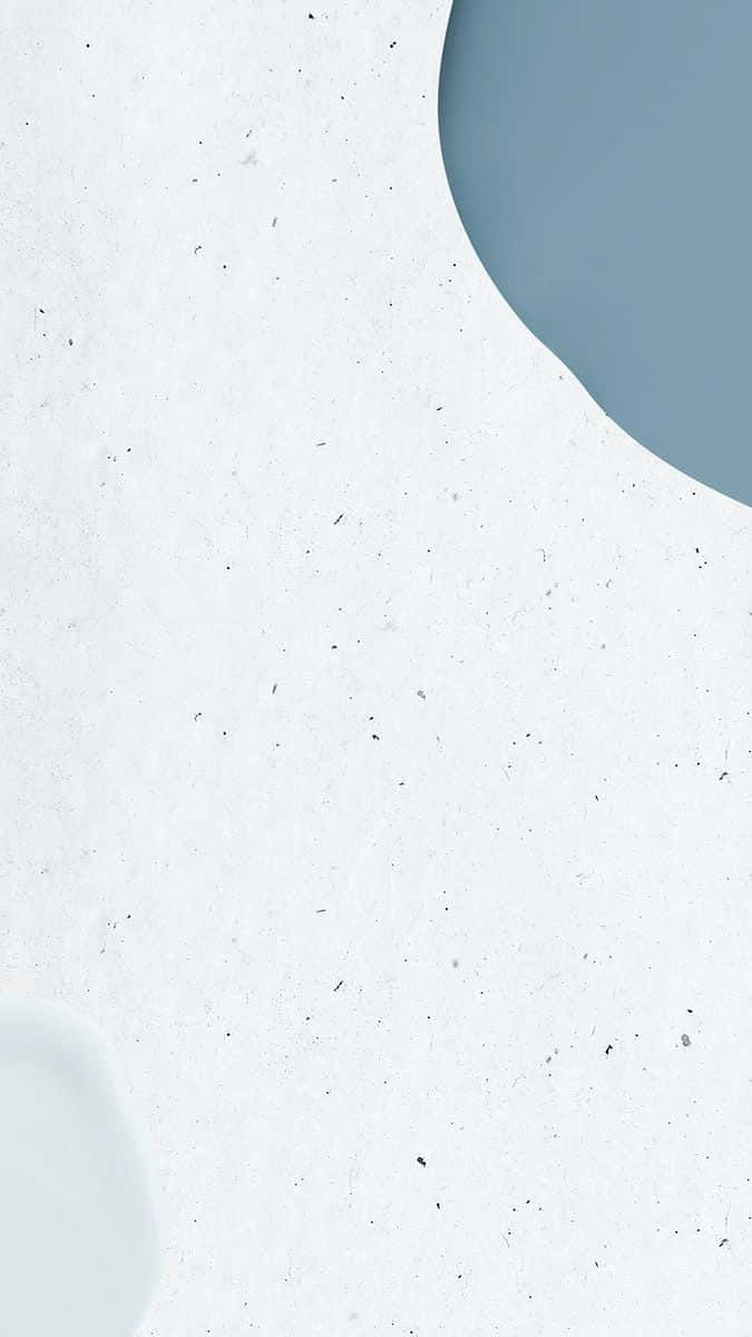 Blue And White 桌布 壁紙 — 極簡抽象壁紙，在紋理白色背景上帶有柔和藍色曲線形狀。