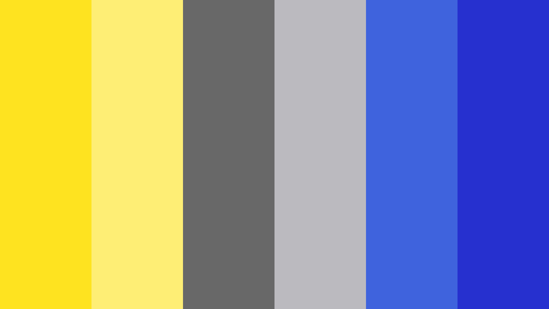 Gray And Yellow 桌布 壁紙 — 極簡抽象壁紙，帶有黃色、灰色和藍色的垂直條紋。