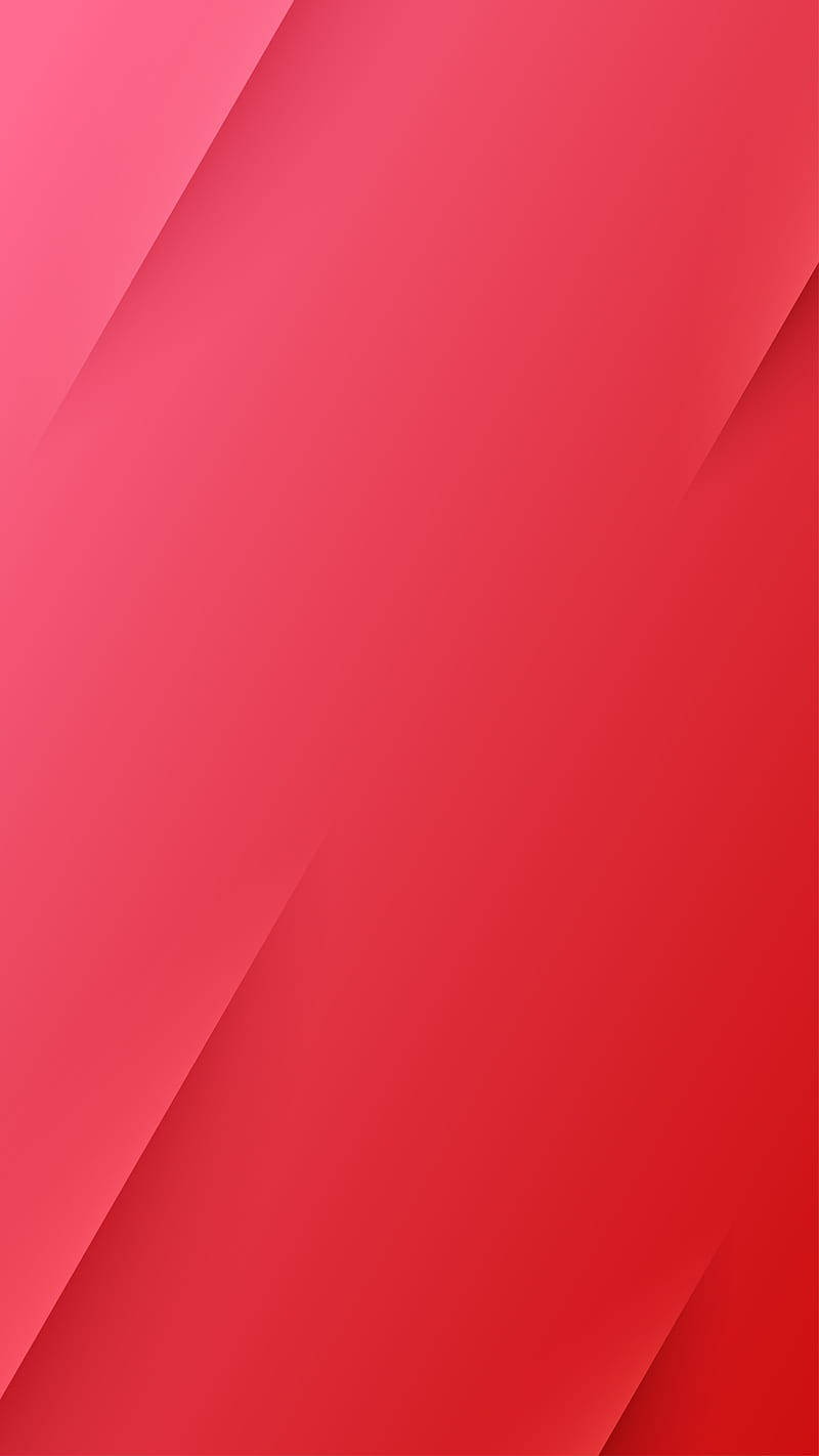 Simple HD 桌布 壁紙 — 極簡抽象桌布，帶有從柔和粉紅到深紅的對角漸變。