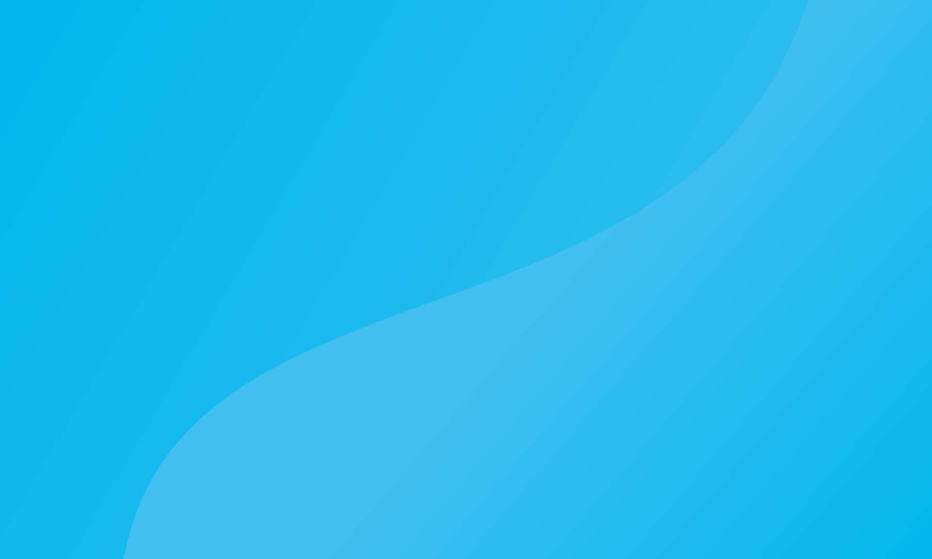 Minimalist Blue 桌布 壁紙 — 極簡抽象背景，帶有平靜藍色調的平滑漸變波浪。